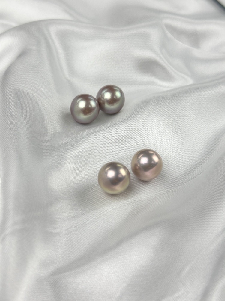 Pearls Ear ring 13～14mm