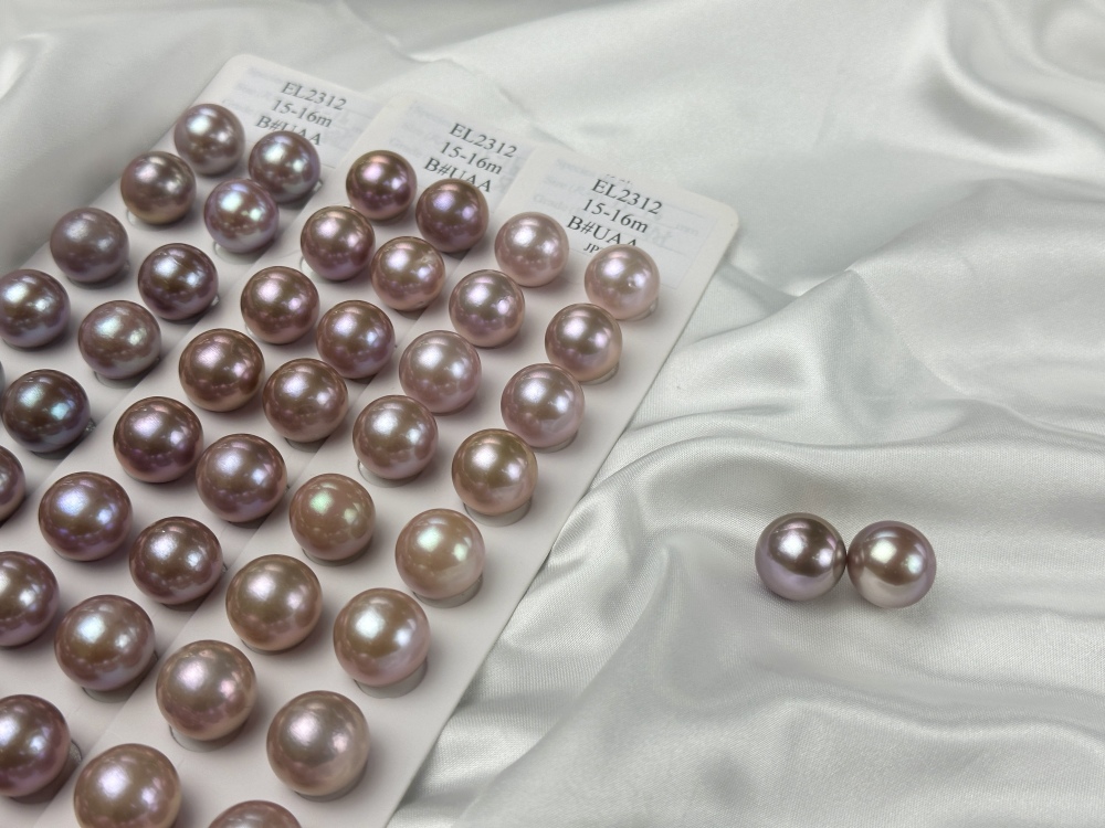 Pearls Ear ring 15～16mm