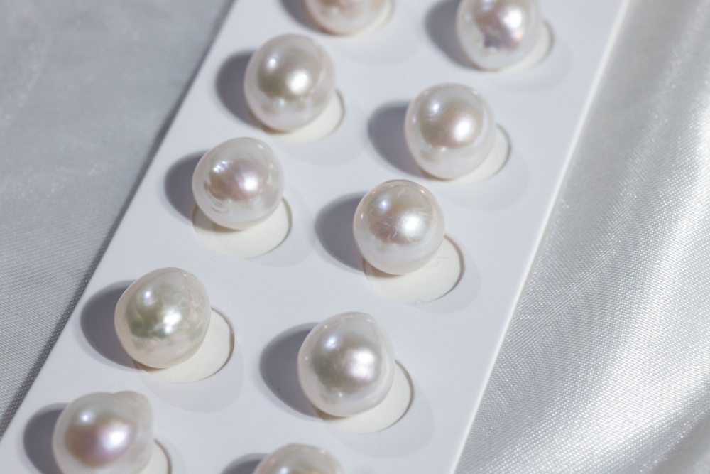 Pearls Ear ring 11~12mm