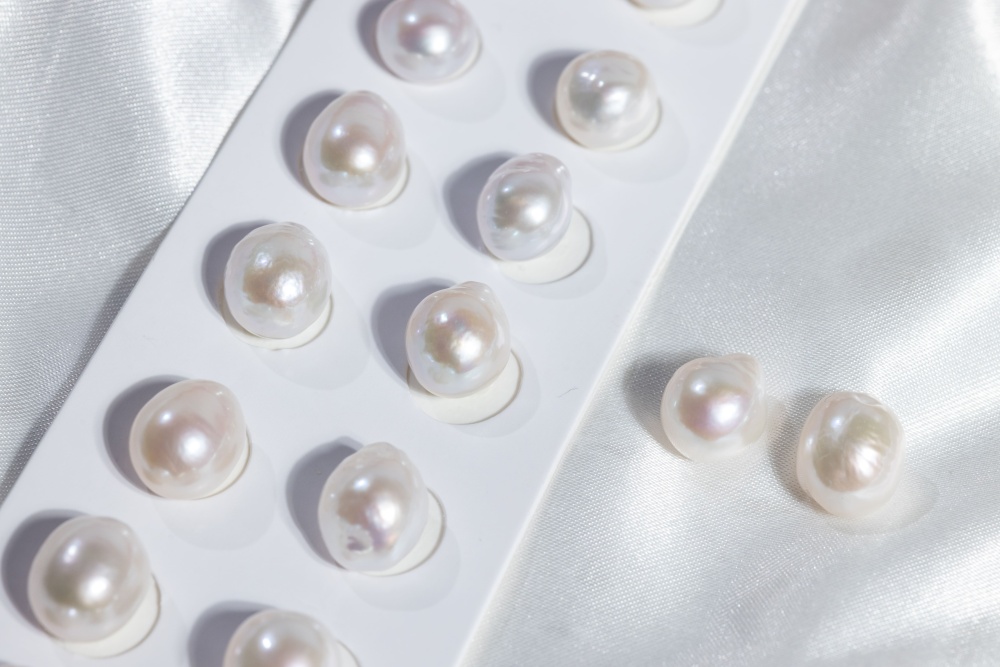 Pearls Ear ring 11~12mm
