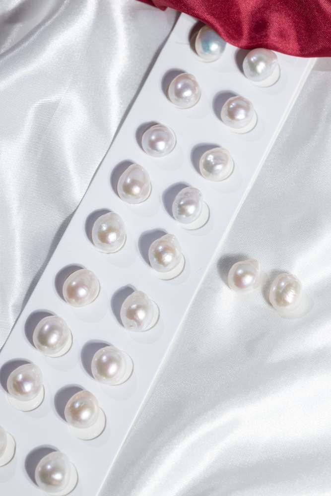 Pearls Ear ring 11~12mm