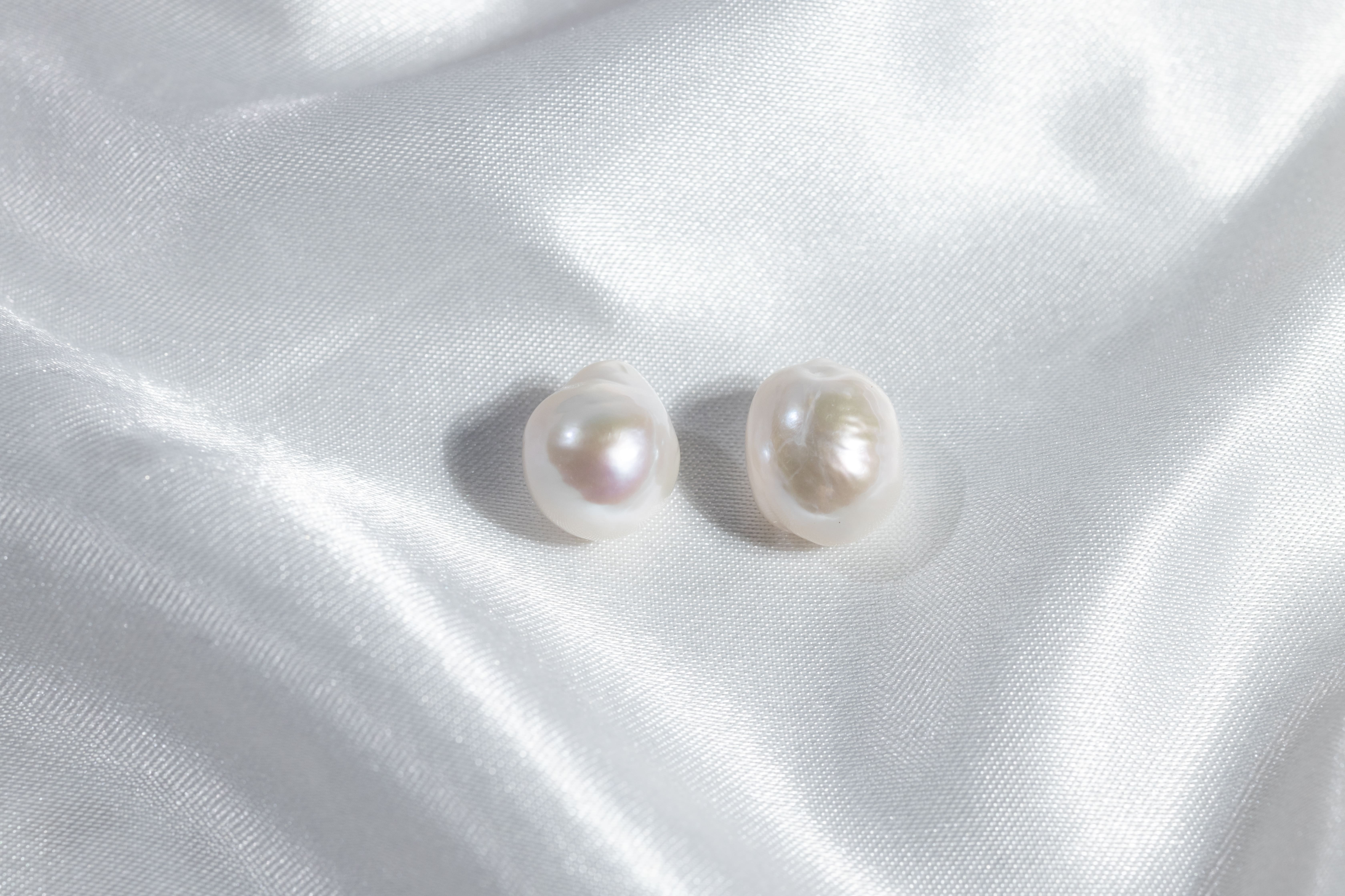 Pearls Ear ring 11~12mm