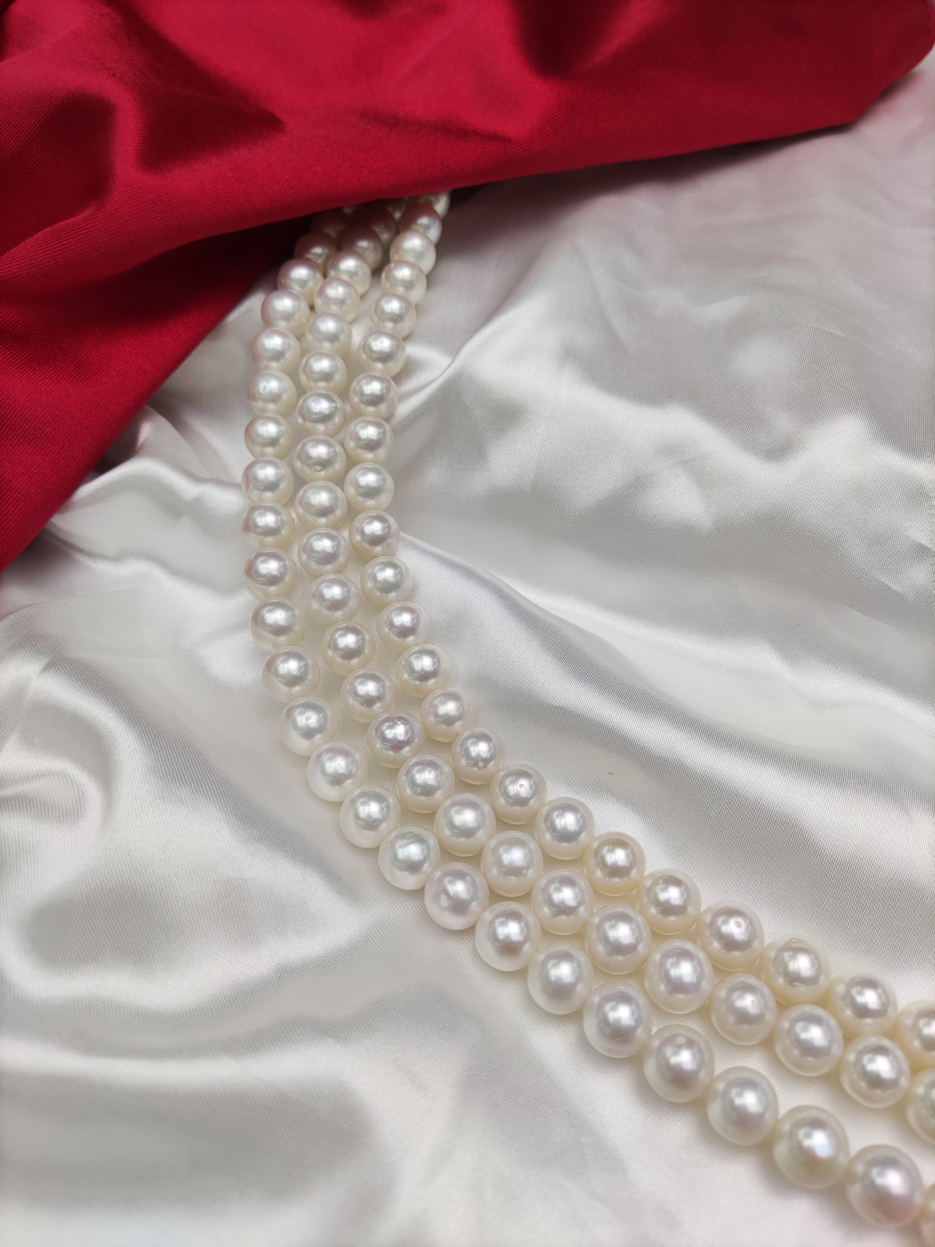 Pearl necklace 10~11mm