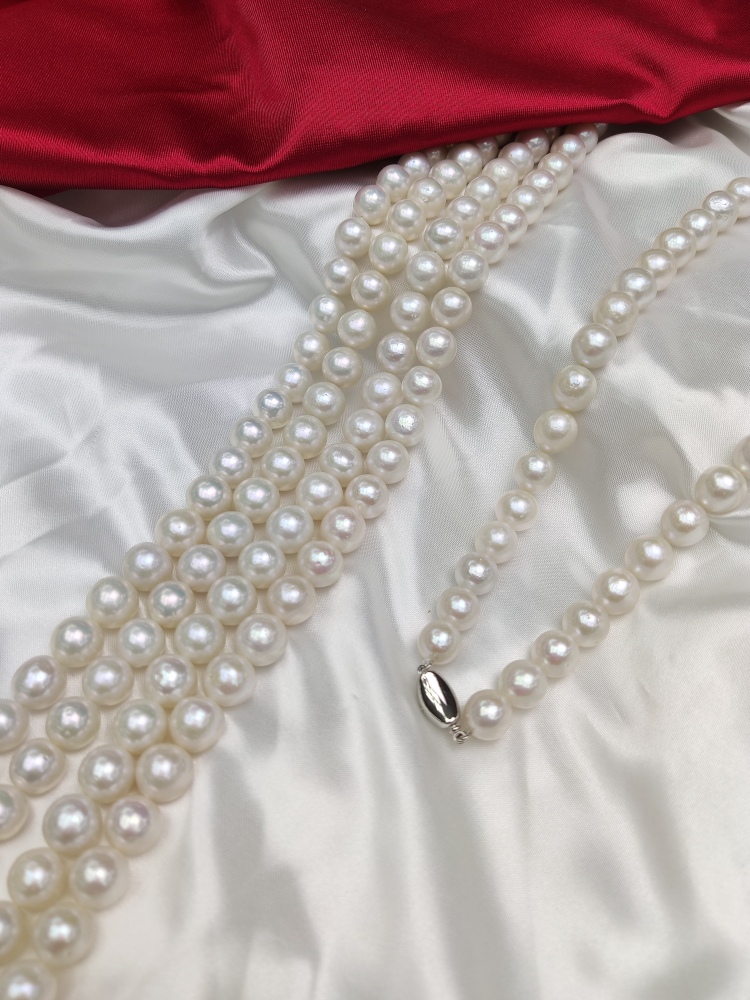 Pearl necklace 9~12mm