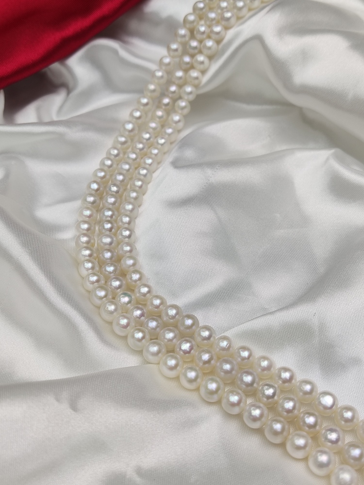Pearl necklace 6.5~7.5mm