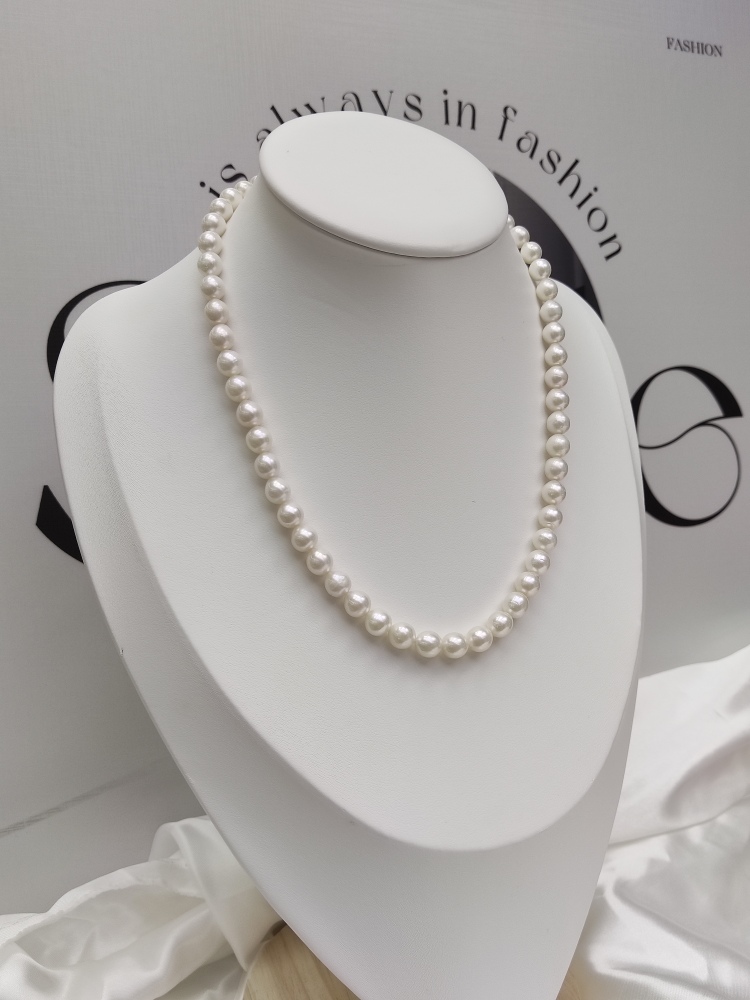 Pearl necklace 6.5~7.5mm