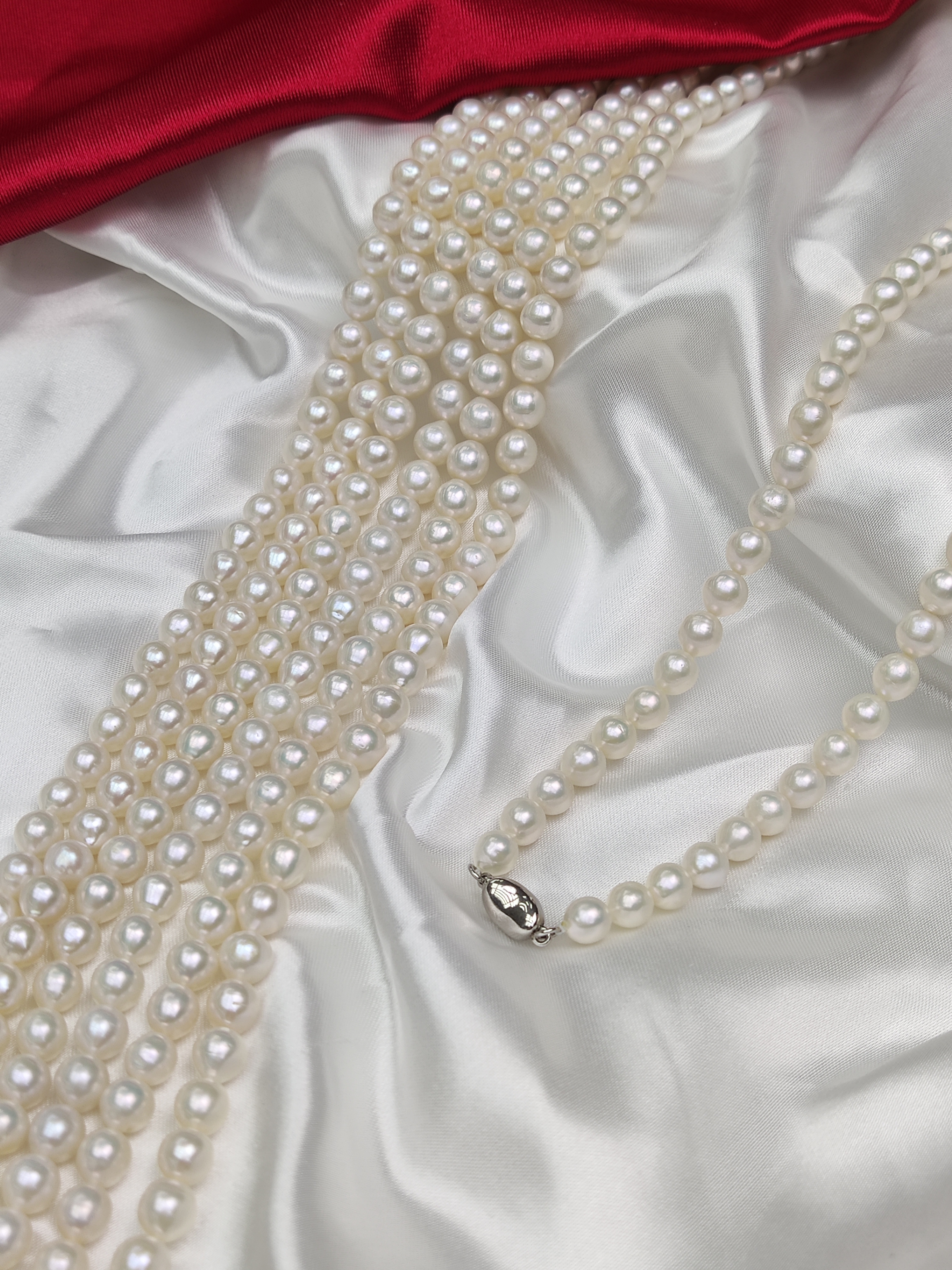 Pearl necklace 6.5~7.5mm