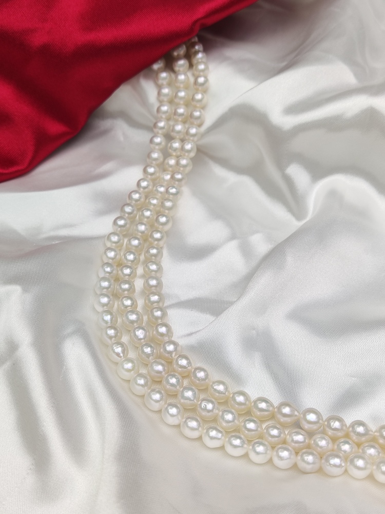 Pearl necklace 6.5~7.5mm