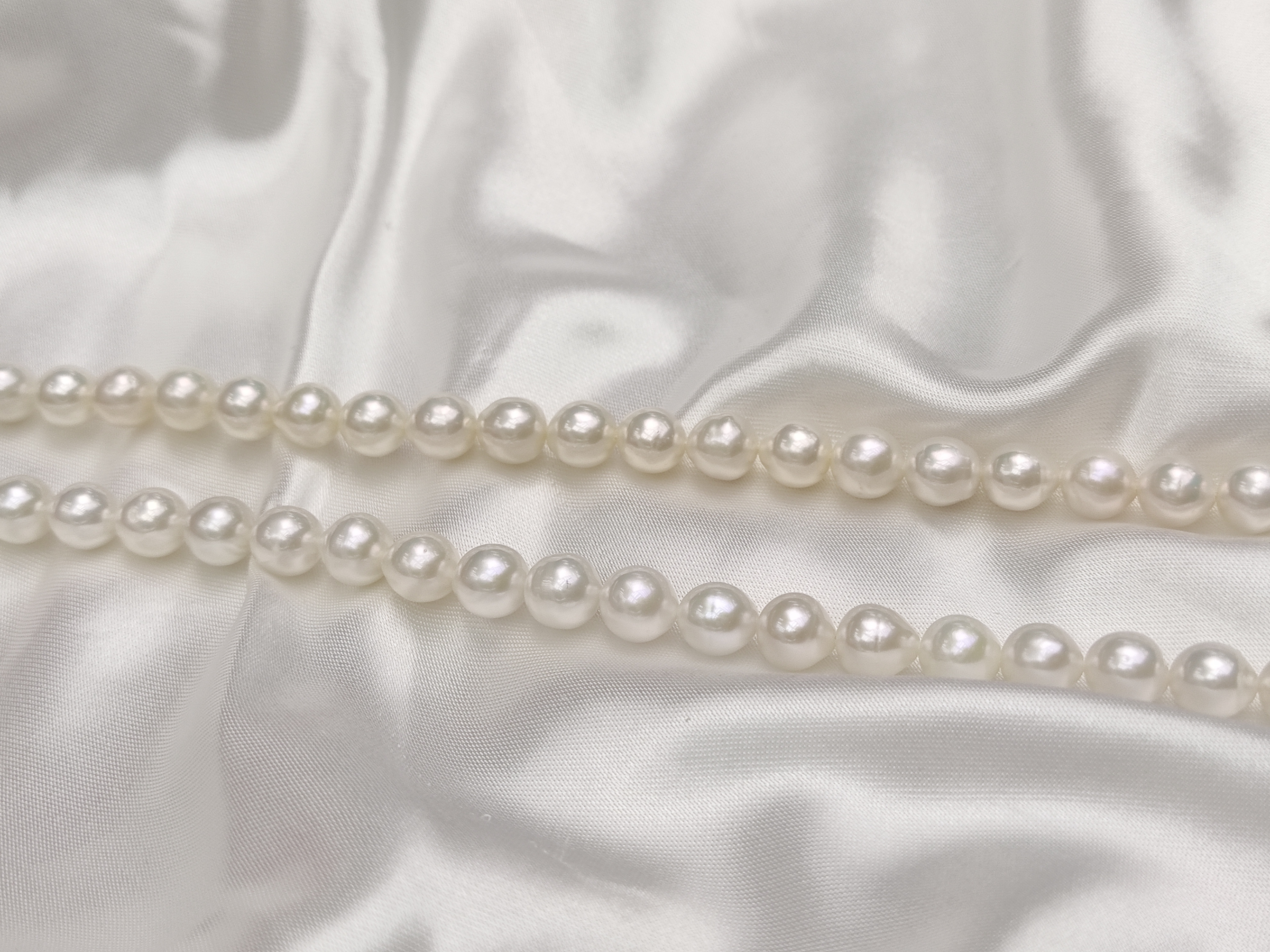 Pearl necklace 6.5~7.5mm