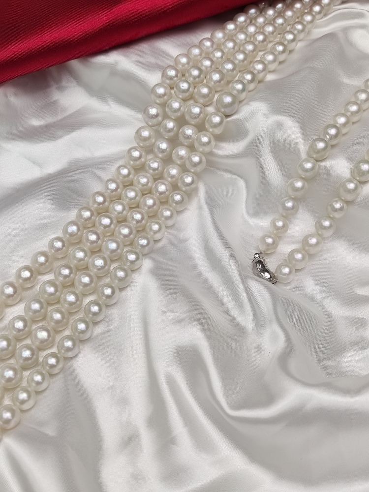 Pearl necklace 9~12mm
