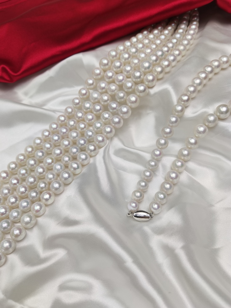 Pearl necklace 9~12mm