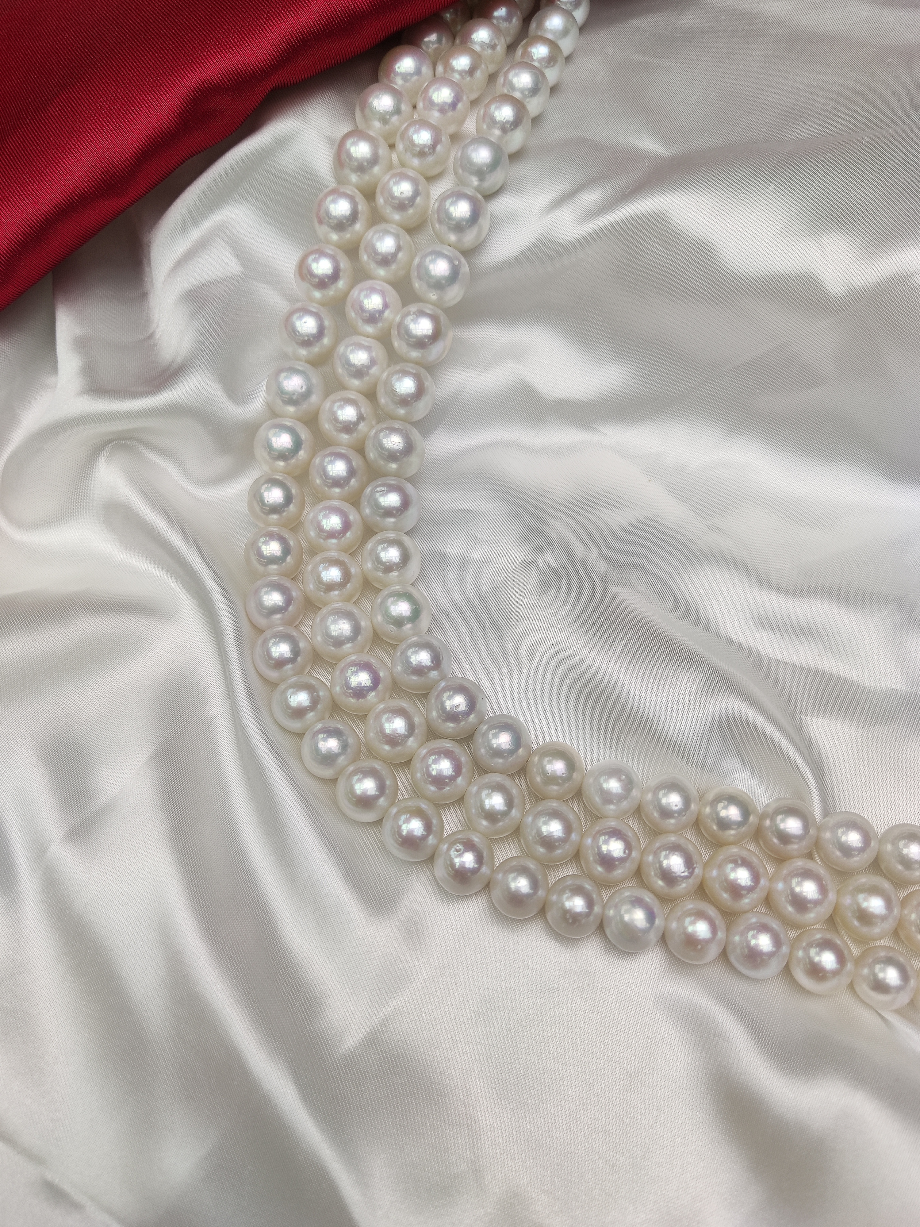 Pearl necklace 9~12mm