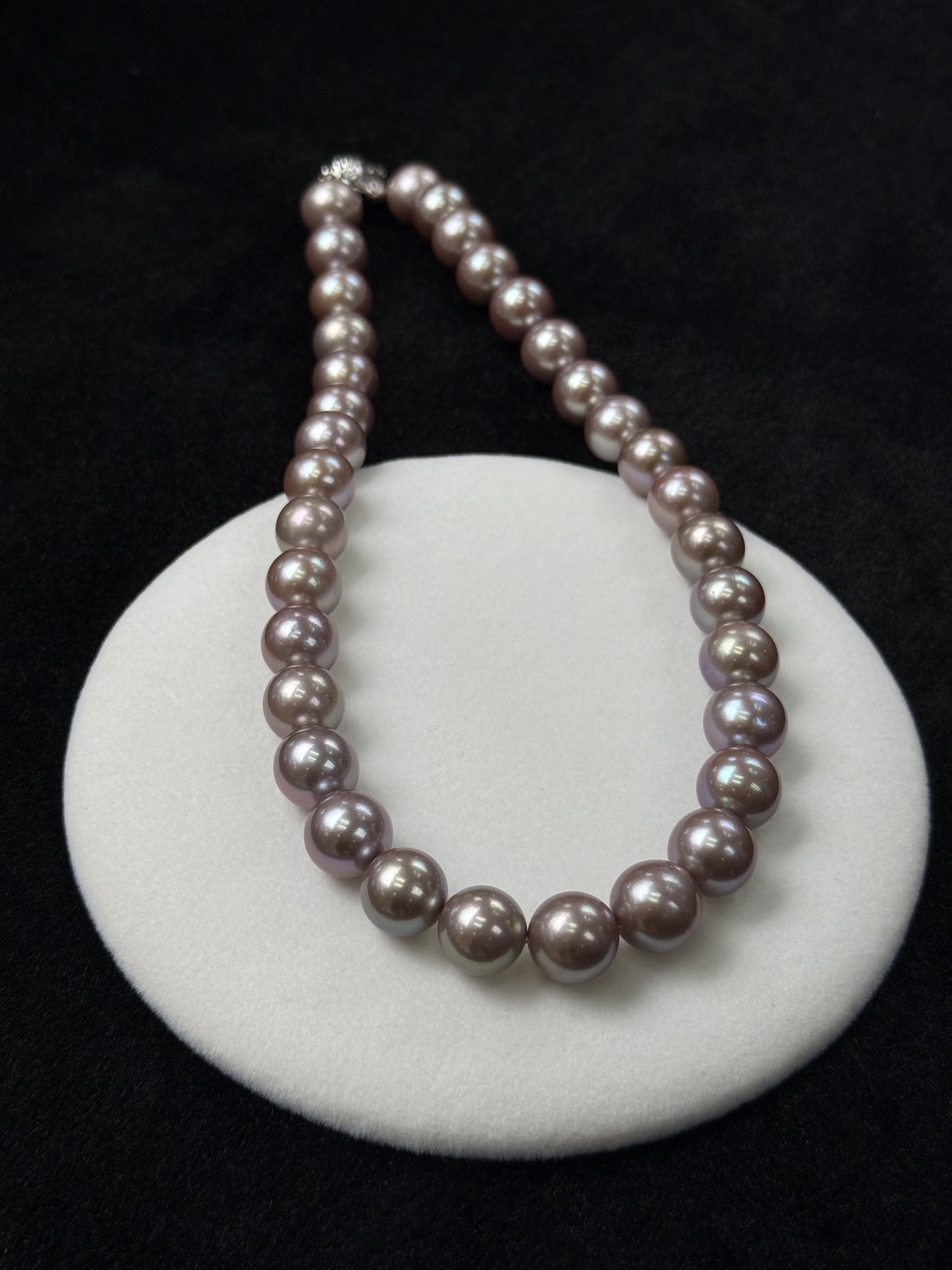 5A Natural Purple Pearl Strand 12~13mm