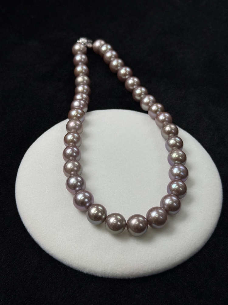 5A Natural Purple Pearl Strand 12~13mm
