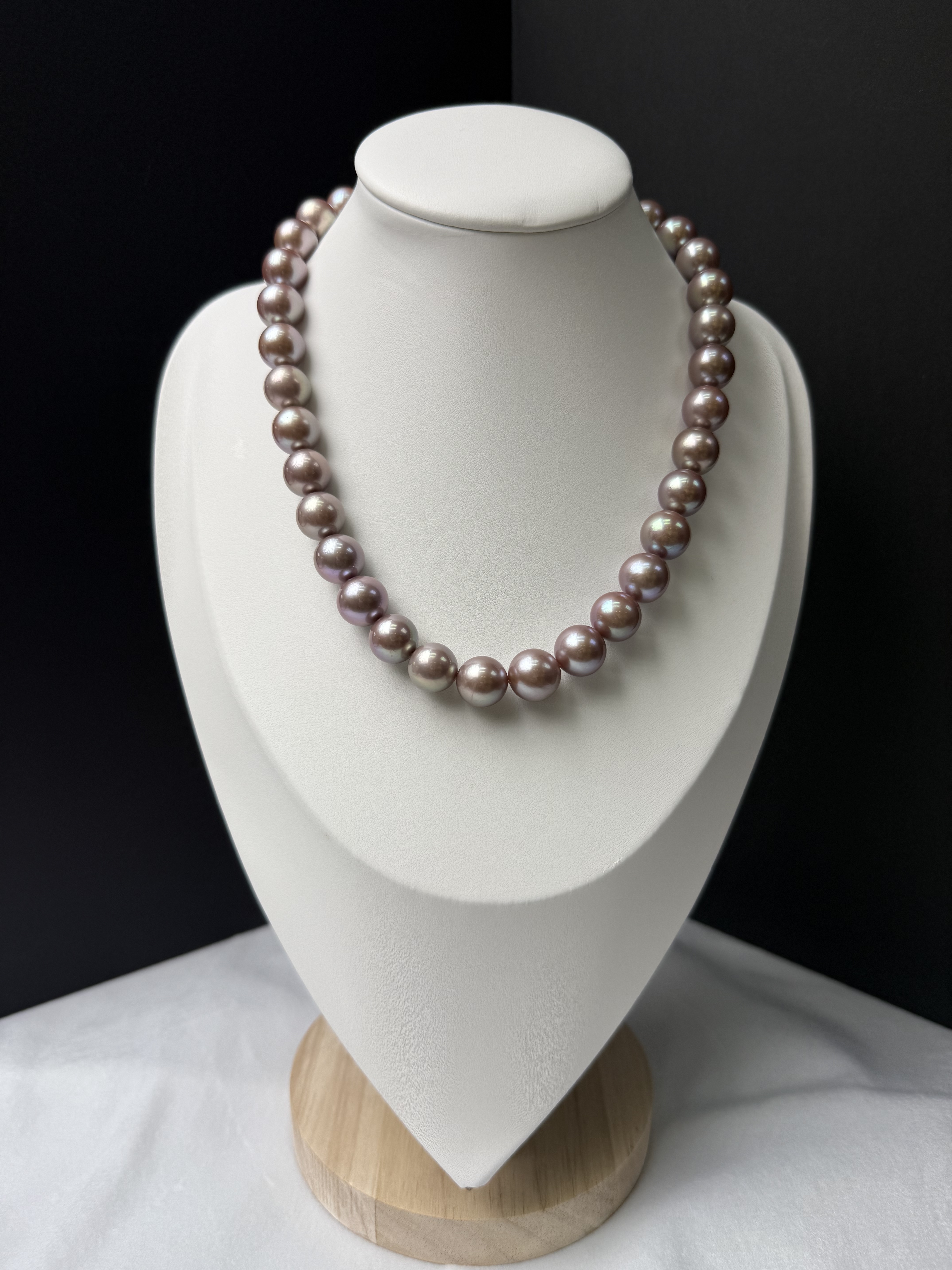 5A Natural Purple Pearl Strand 12~13mm