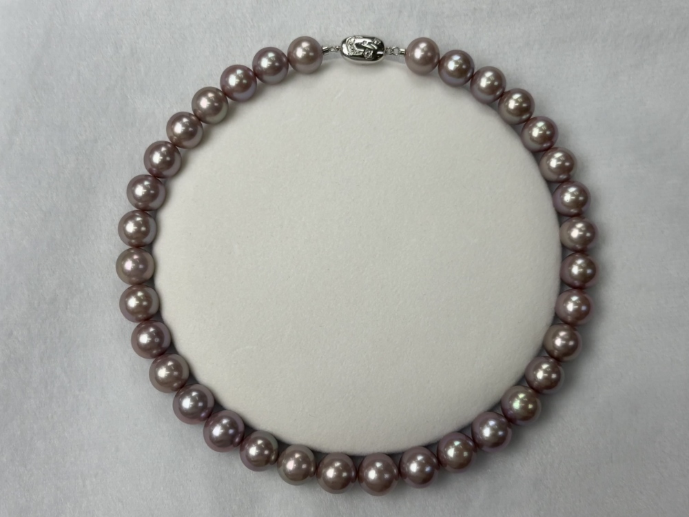 5A Natural Purple Pearl Strand 12~13mm