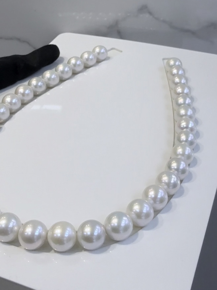 5A White Pearl Strand 12~13mm