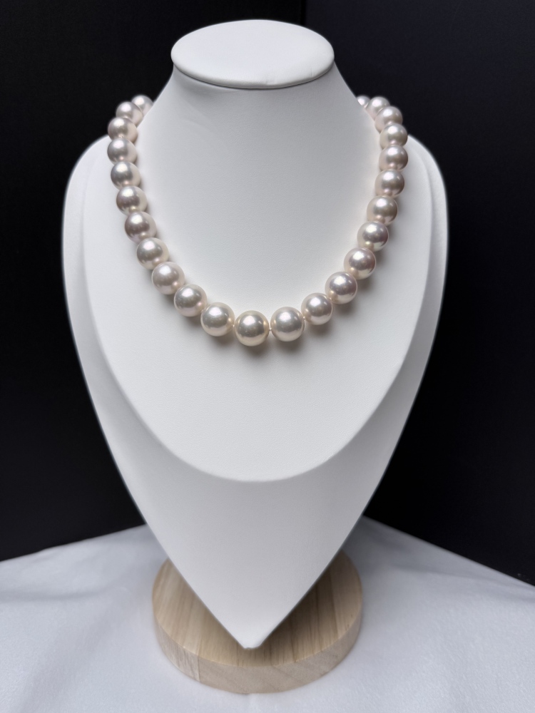 5A White Pearl Strand 12~16mm