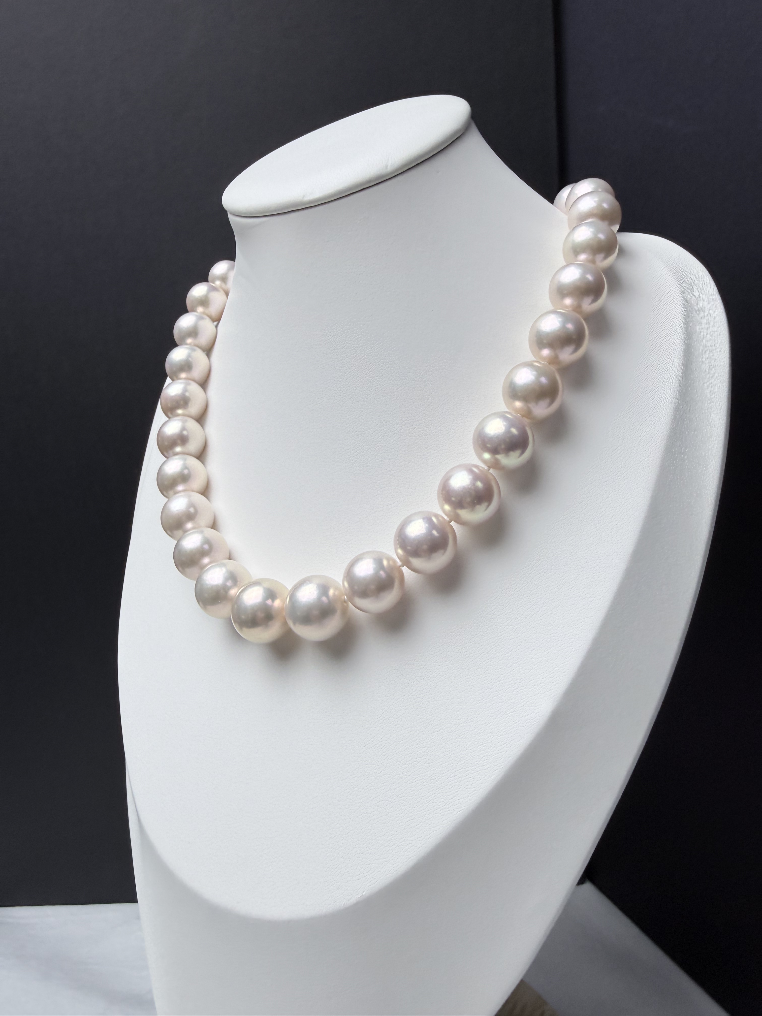 5A White Pearl Strand 12~16mm