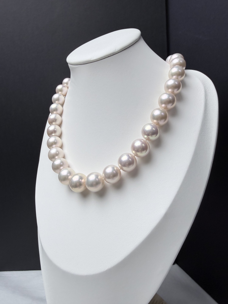 5A White Pearl Strand 12~16mm