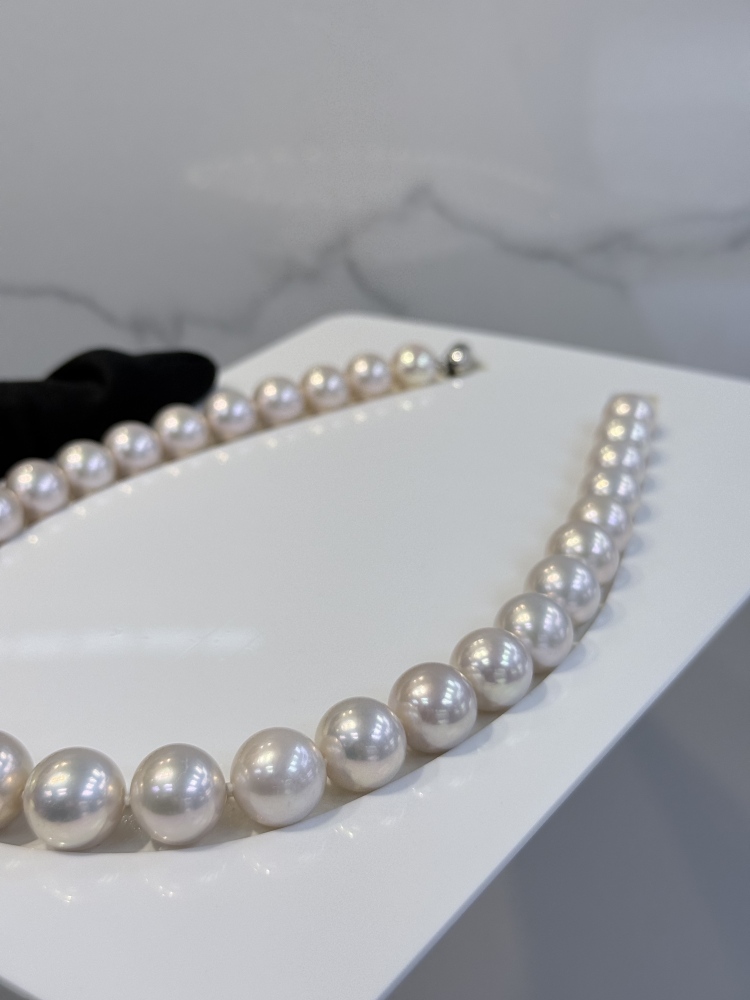5A White Pearl Strand 12~16mm