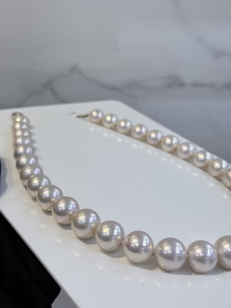 5A White Pearl Strand 12~16mm