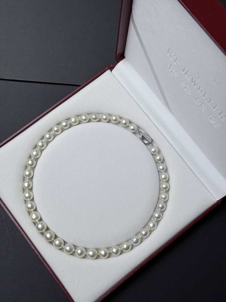 South Sea Baroque Pearls Necklace 9~12mm