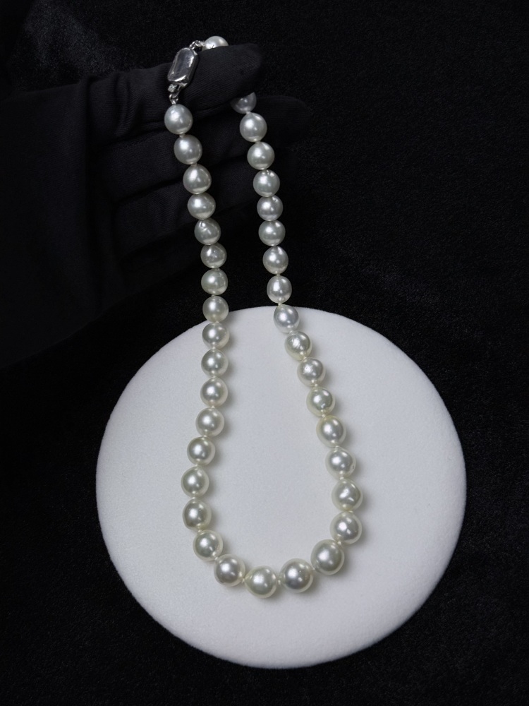 South Sea Baroque Pearls Necklace 9~12mm