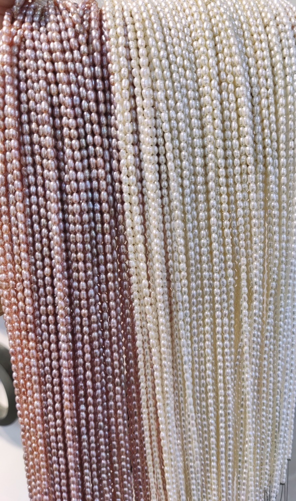 $1 rice pearl strand 2-3mm（Live Discount）