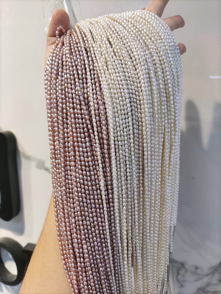 $1 rice pearl strand 2-3mm（Live Discount）