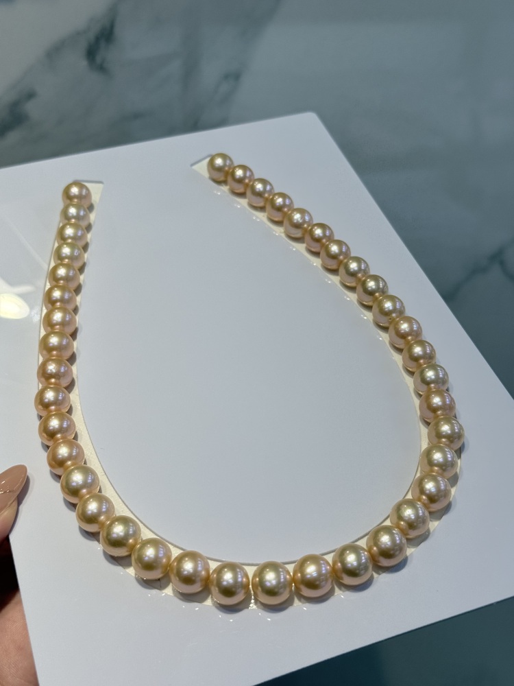 5A Natural Purple Pearl Strand 10~11mm
