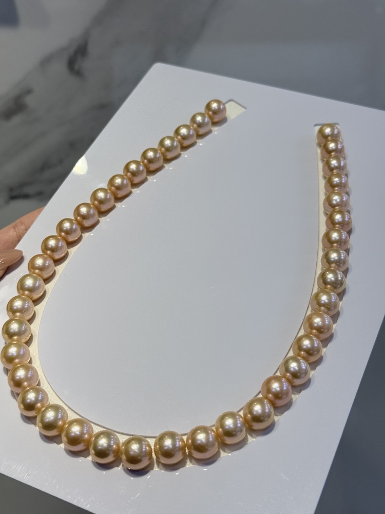 5A Natural Purple Pearl Strand 10~11mm