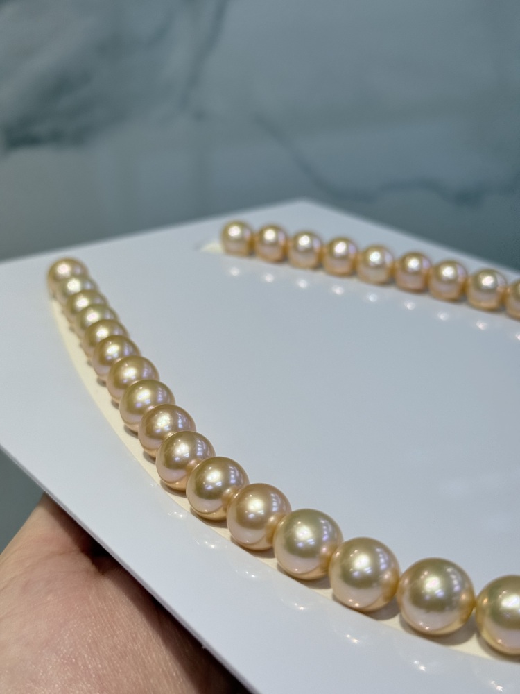 5A Natural Purple Pearl Strand 10~11mm