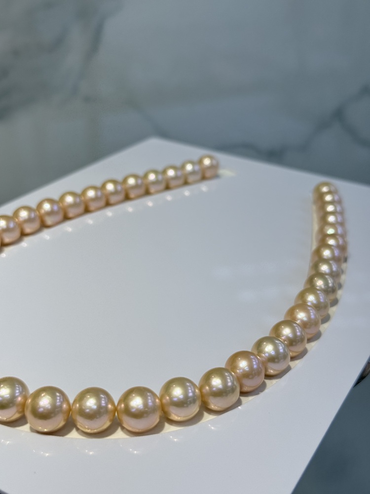 5A Natural Purple Pearl Strand 10~11mm