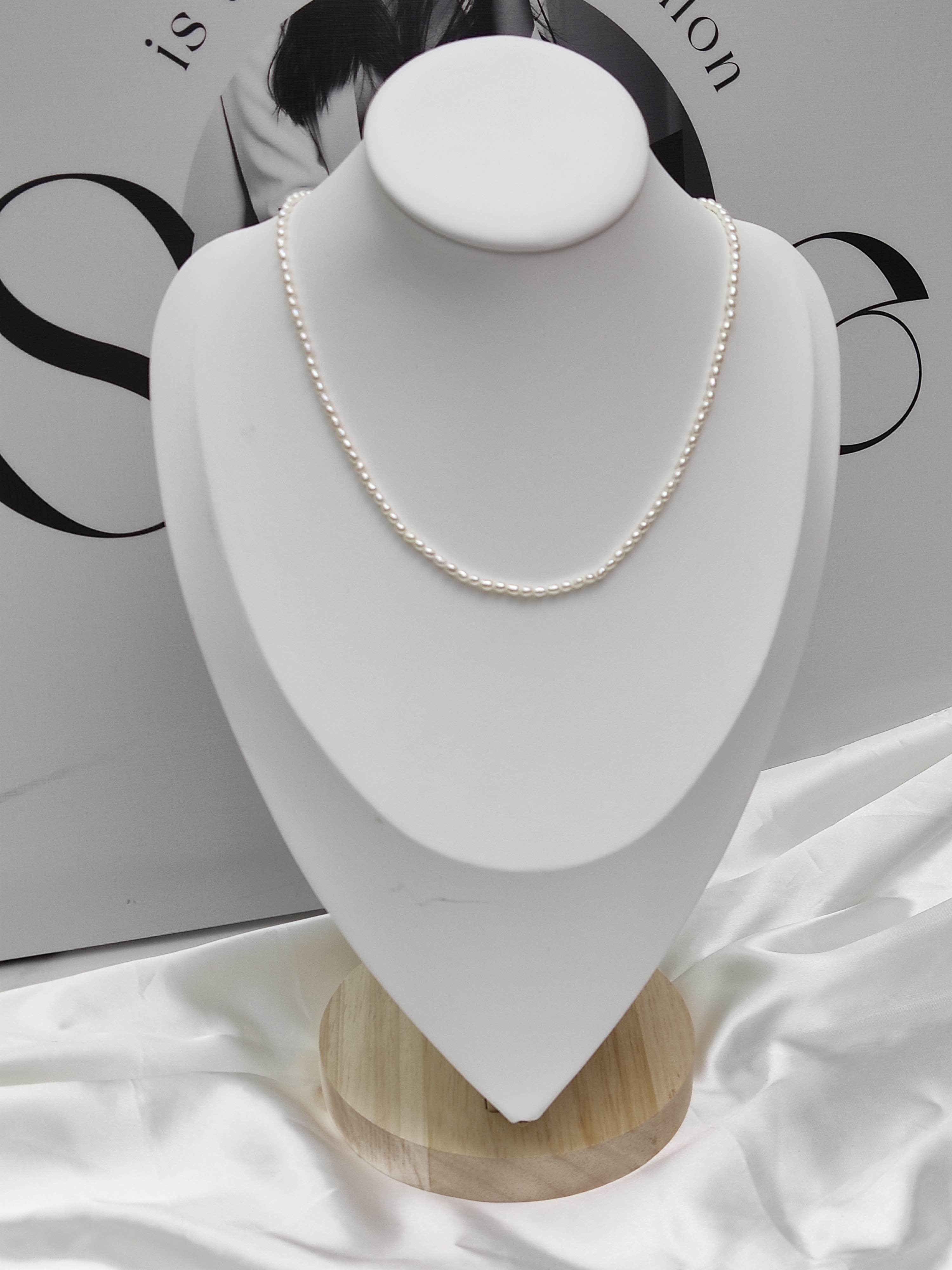 Pearl Necklace 2-3mm