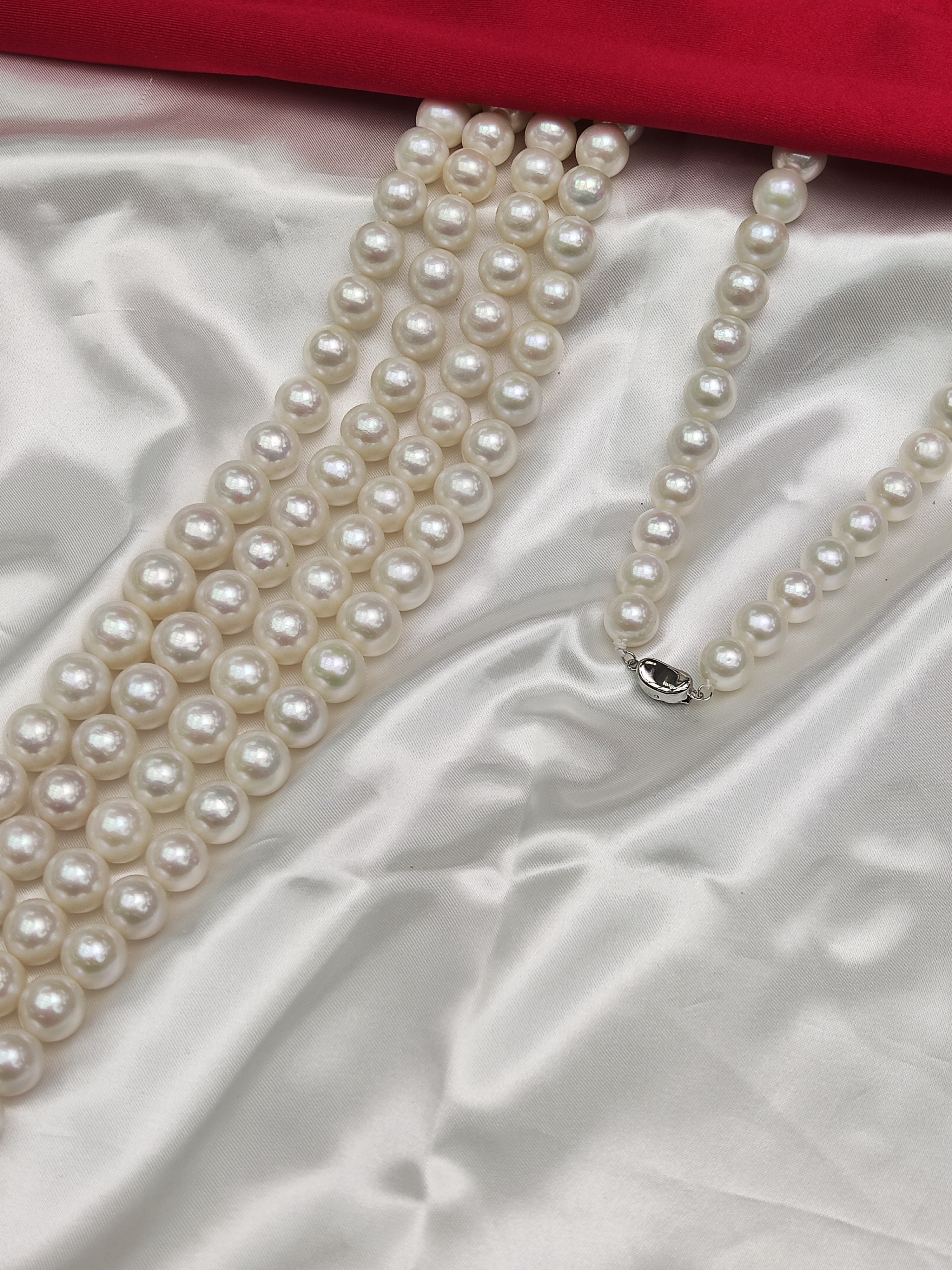 Pearl necklace 12~15mm