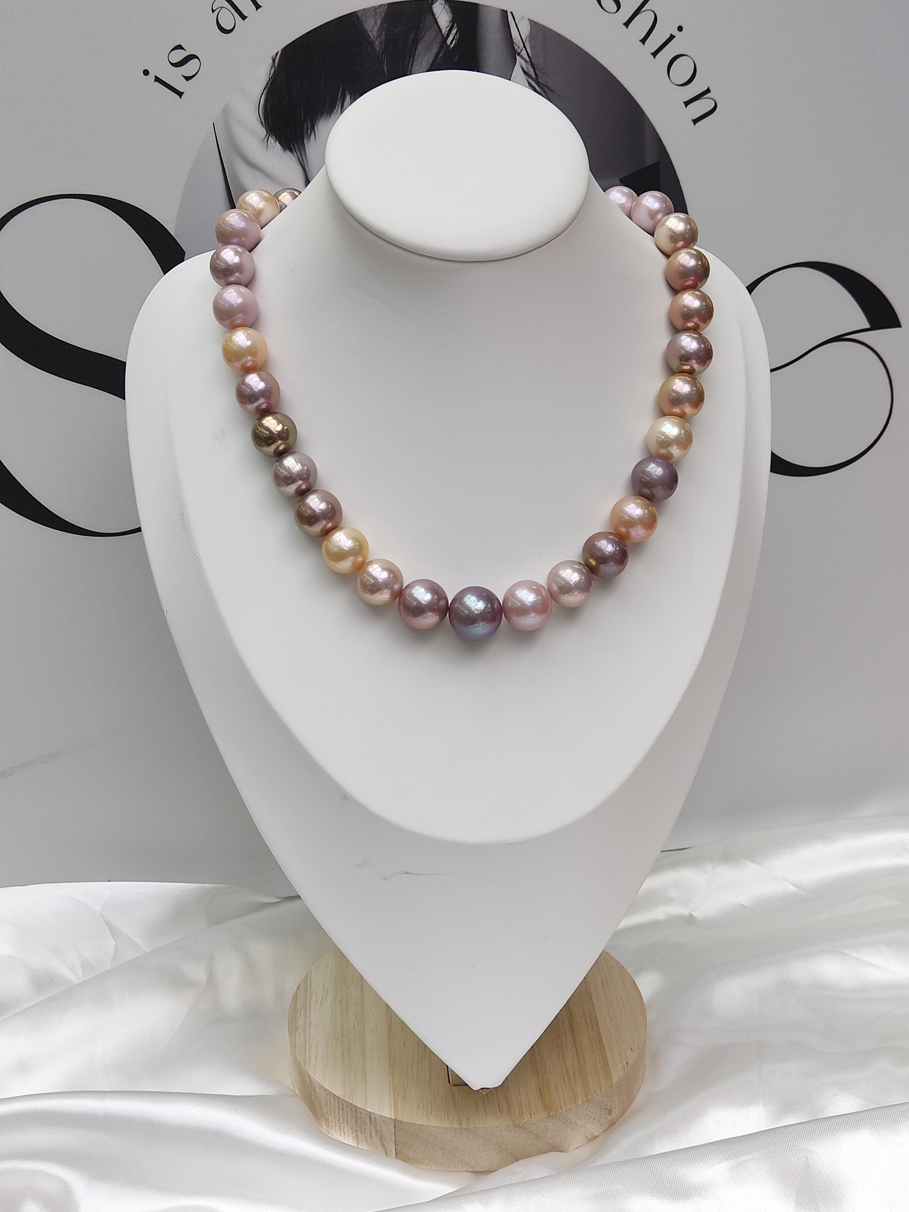 Pearl necklace 13~16mm