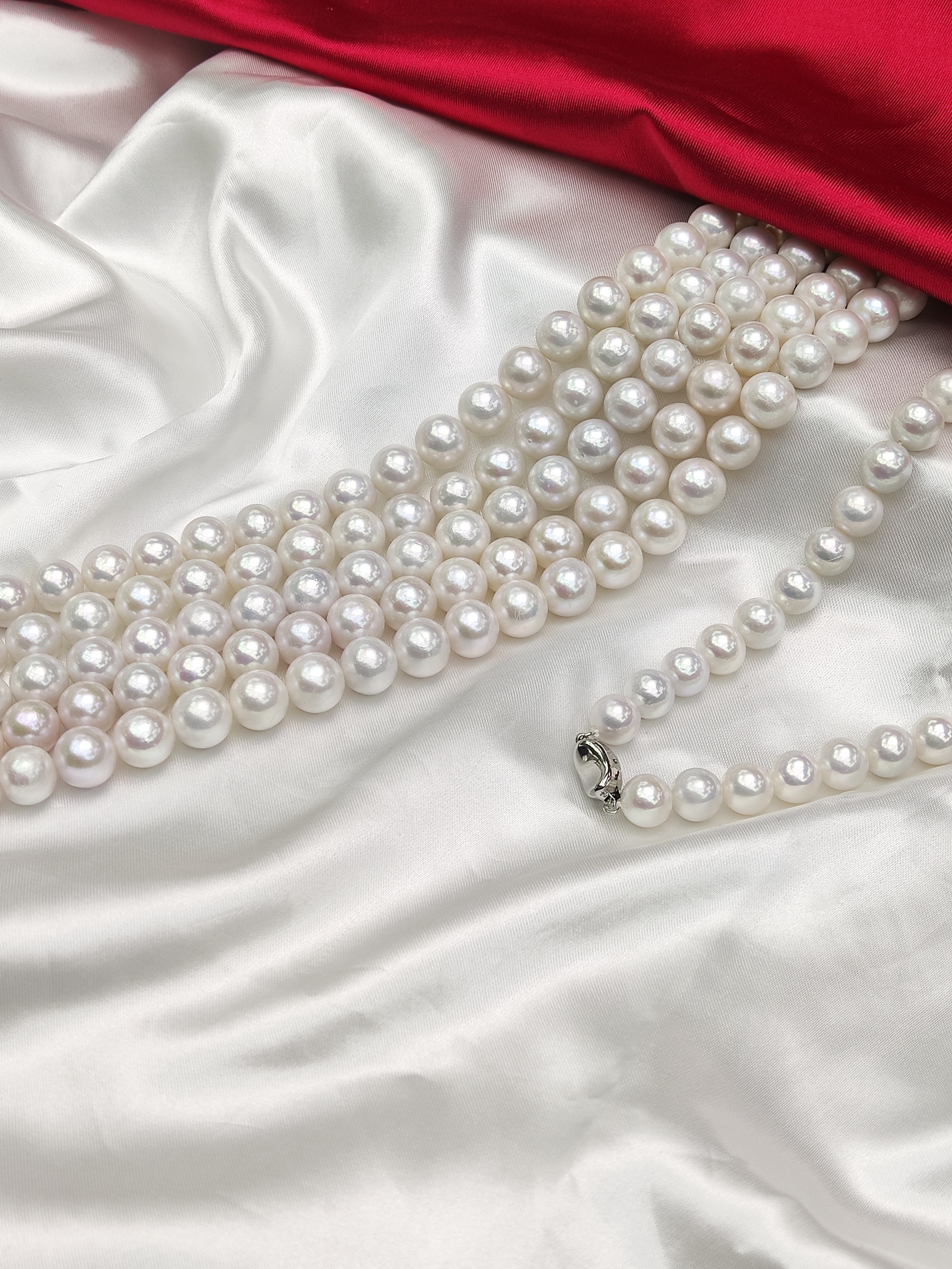 Pearl necklace 10~12mm