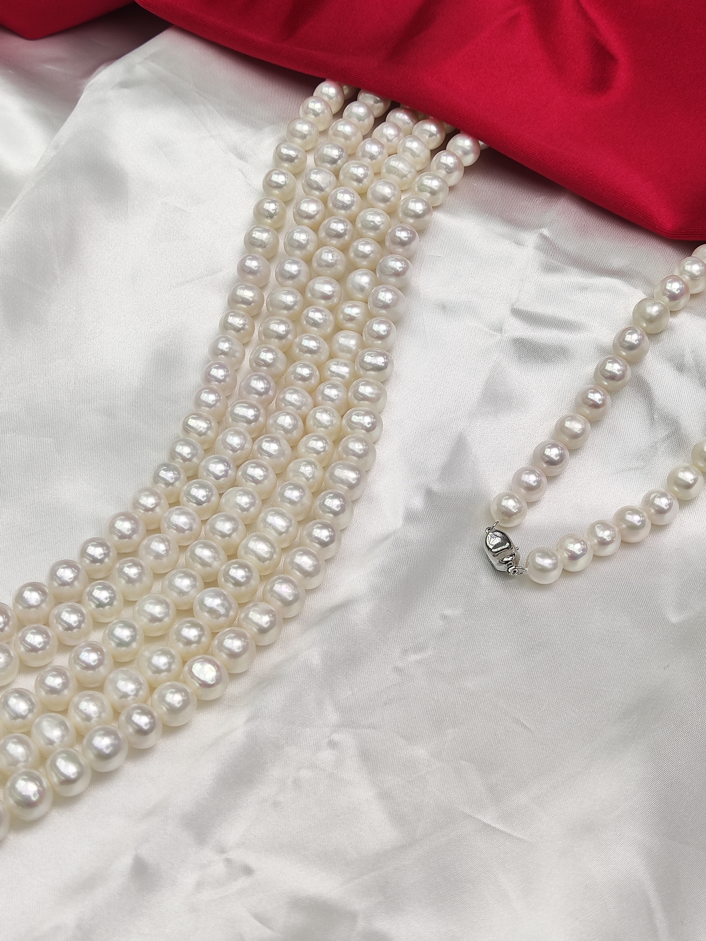 Pearl necklace 10~11mm
