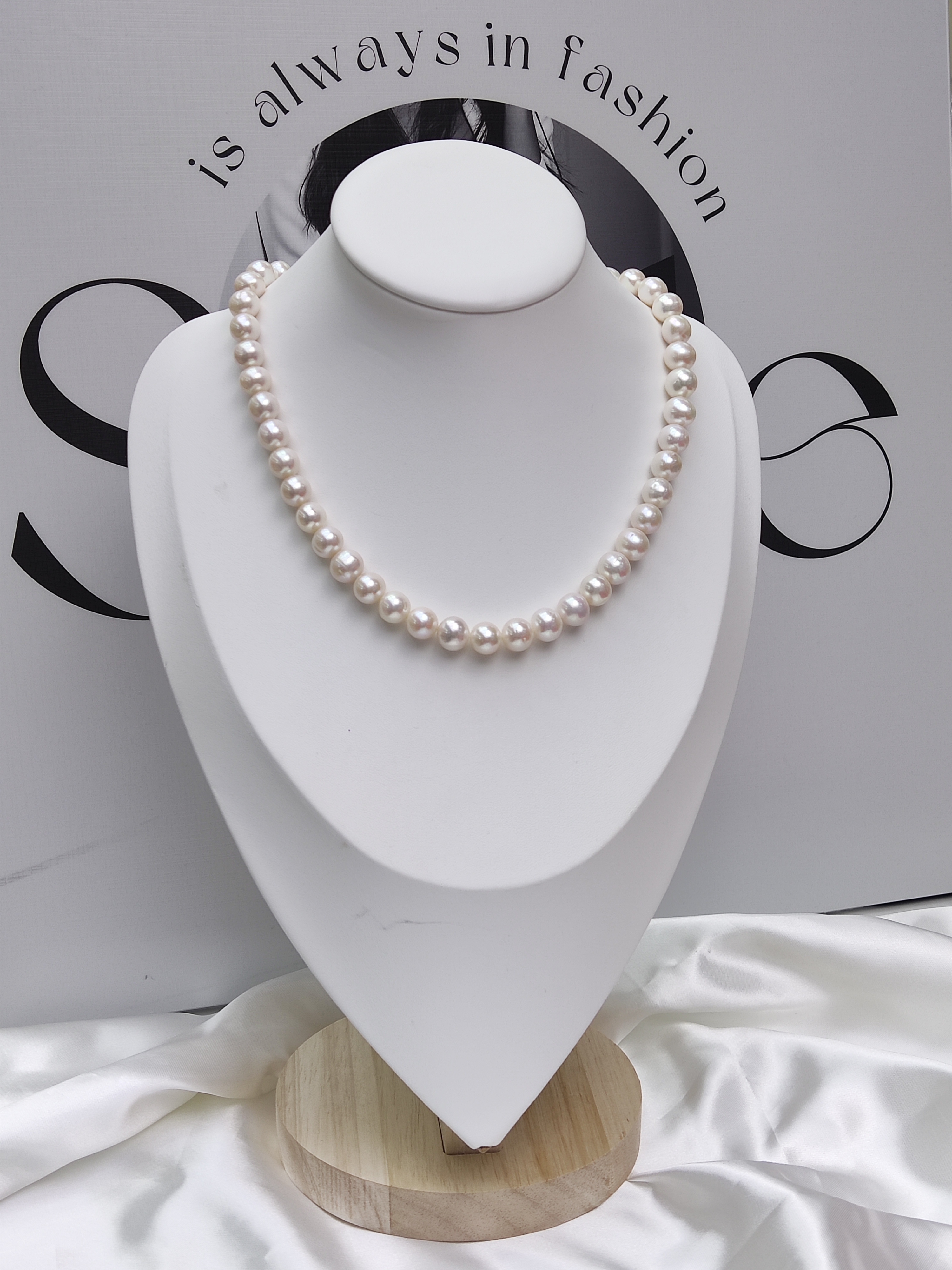 Pearl necklace 9-10mm