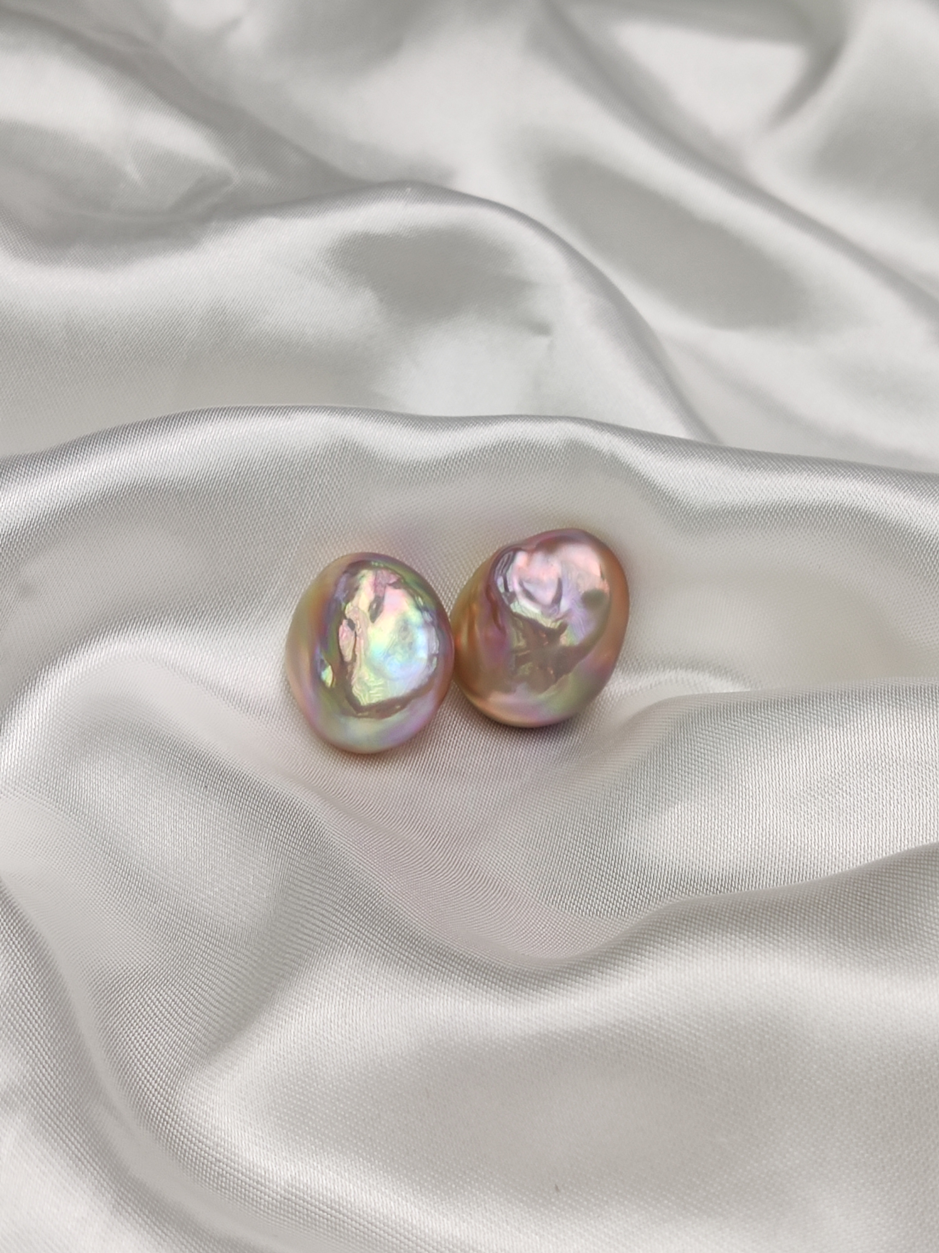 Pearls Ear ring 16~17mm