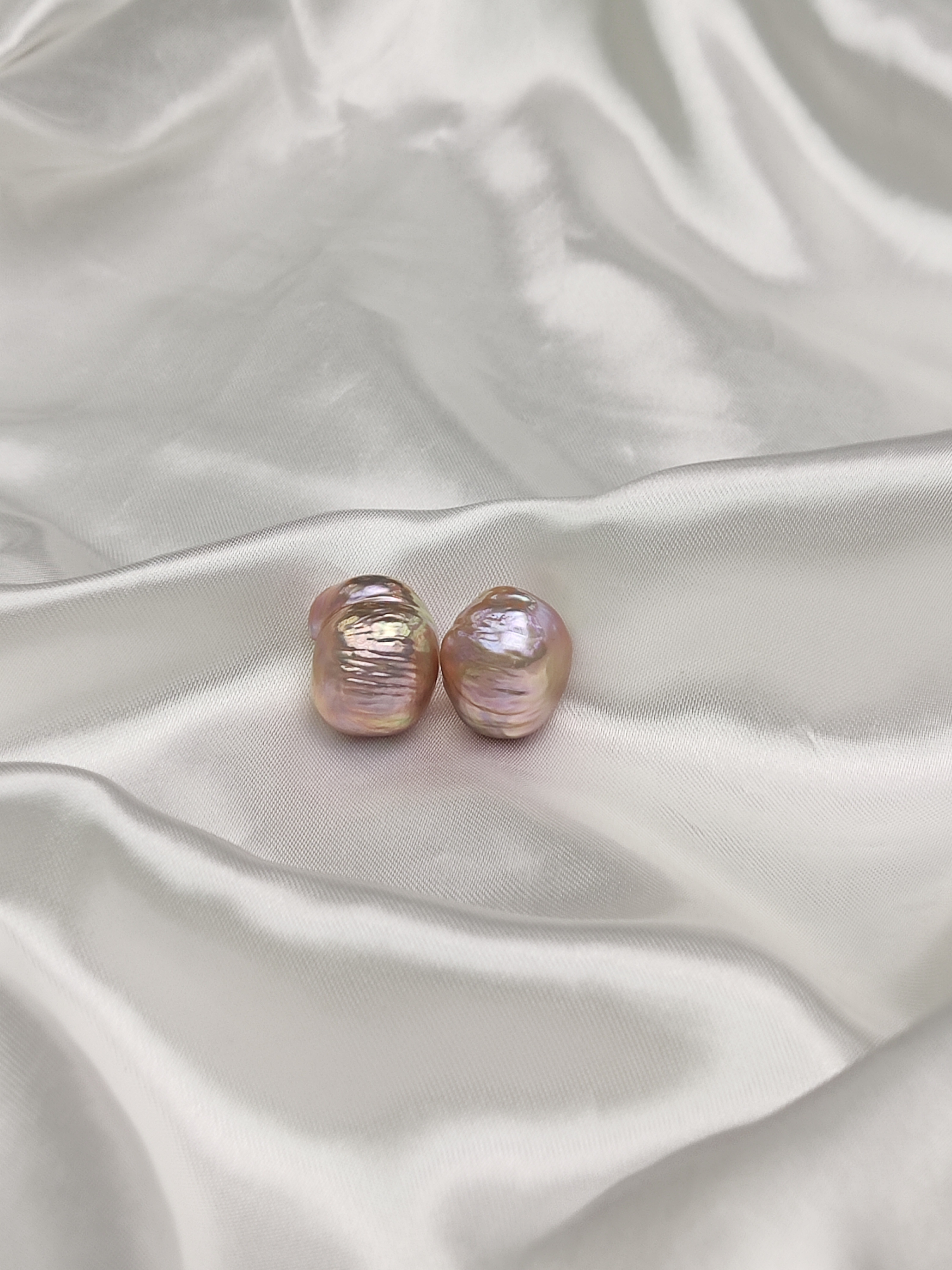 Pearls Ear ring 14~15mm