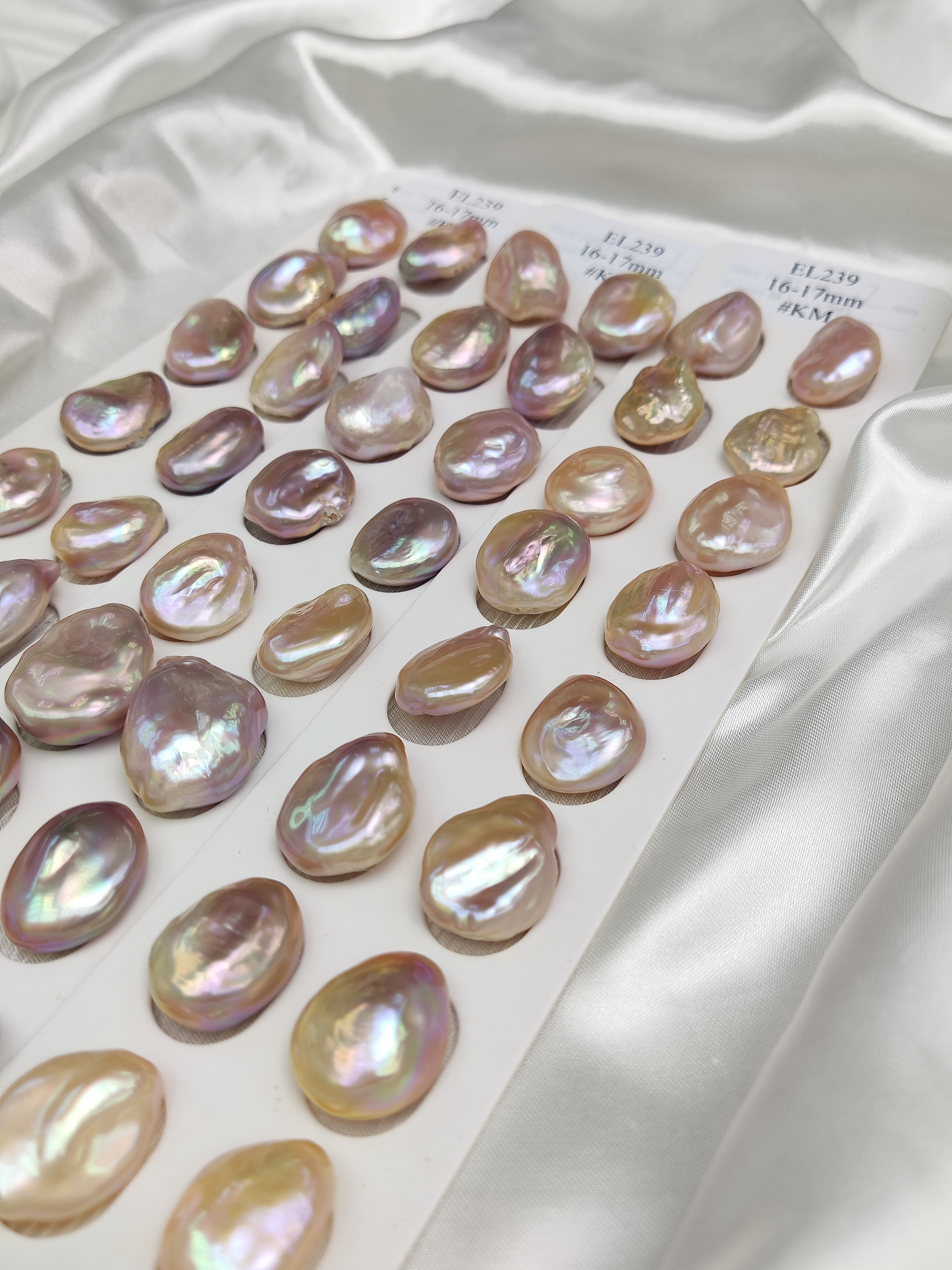 Pearls Ear ring 16~17mm