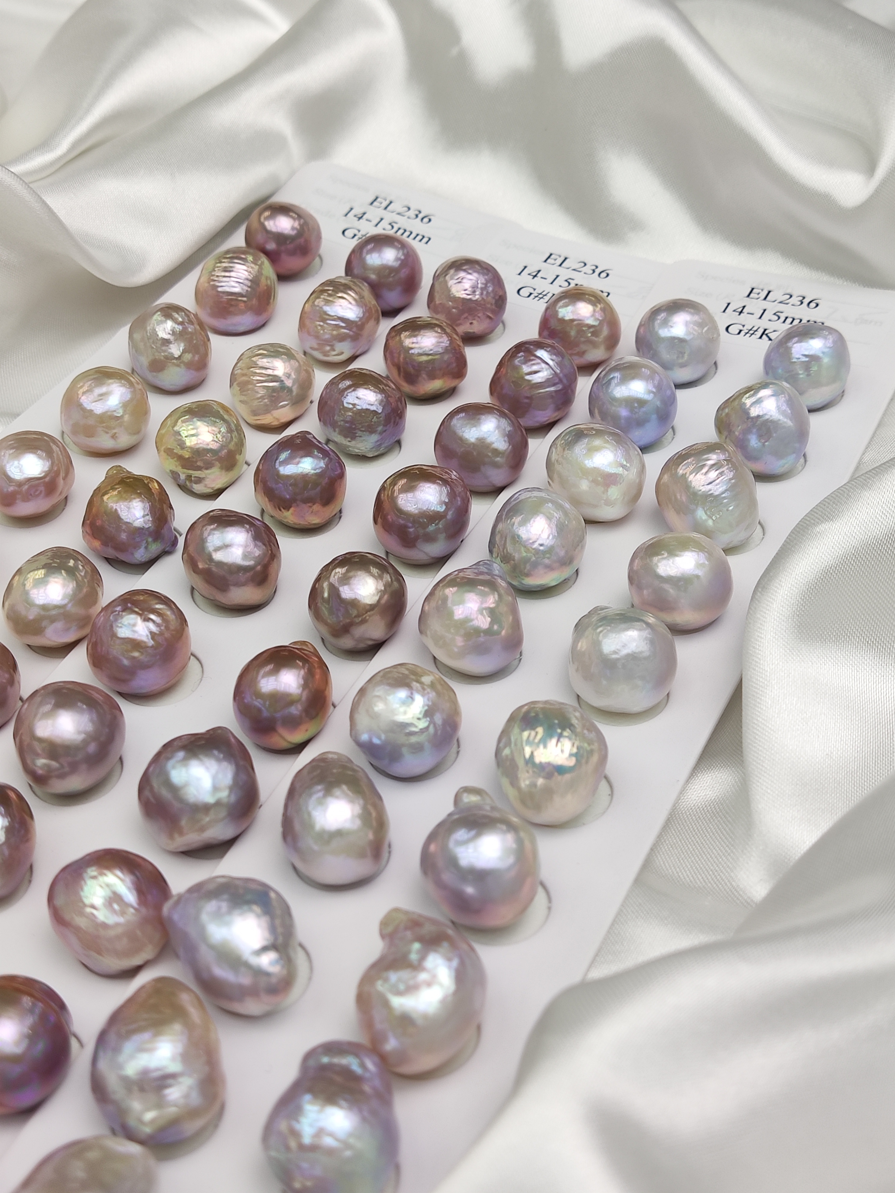 Pearls Ear ring 14~15mm