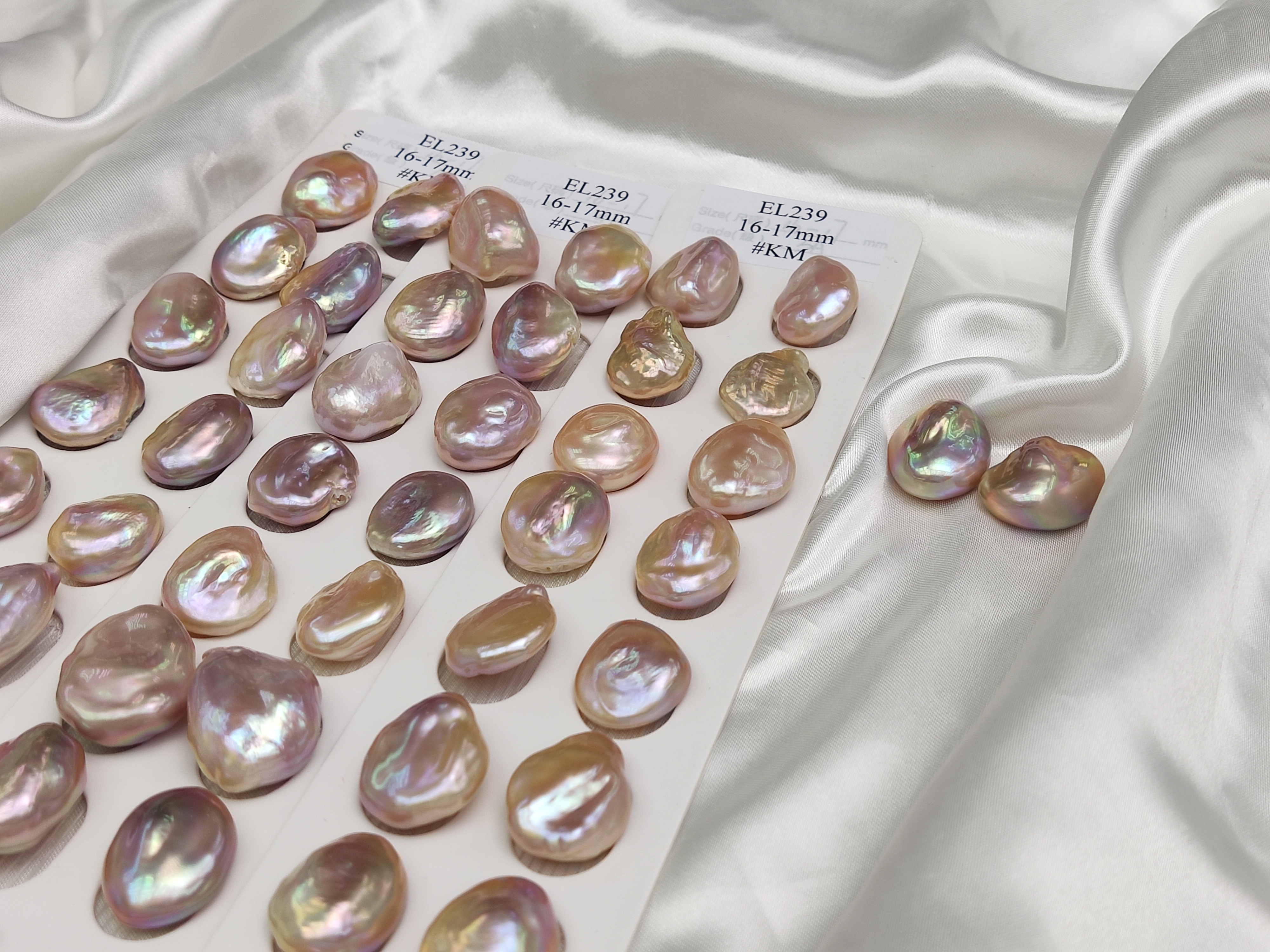 Pearls Ear ring 16~17mm