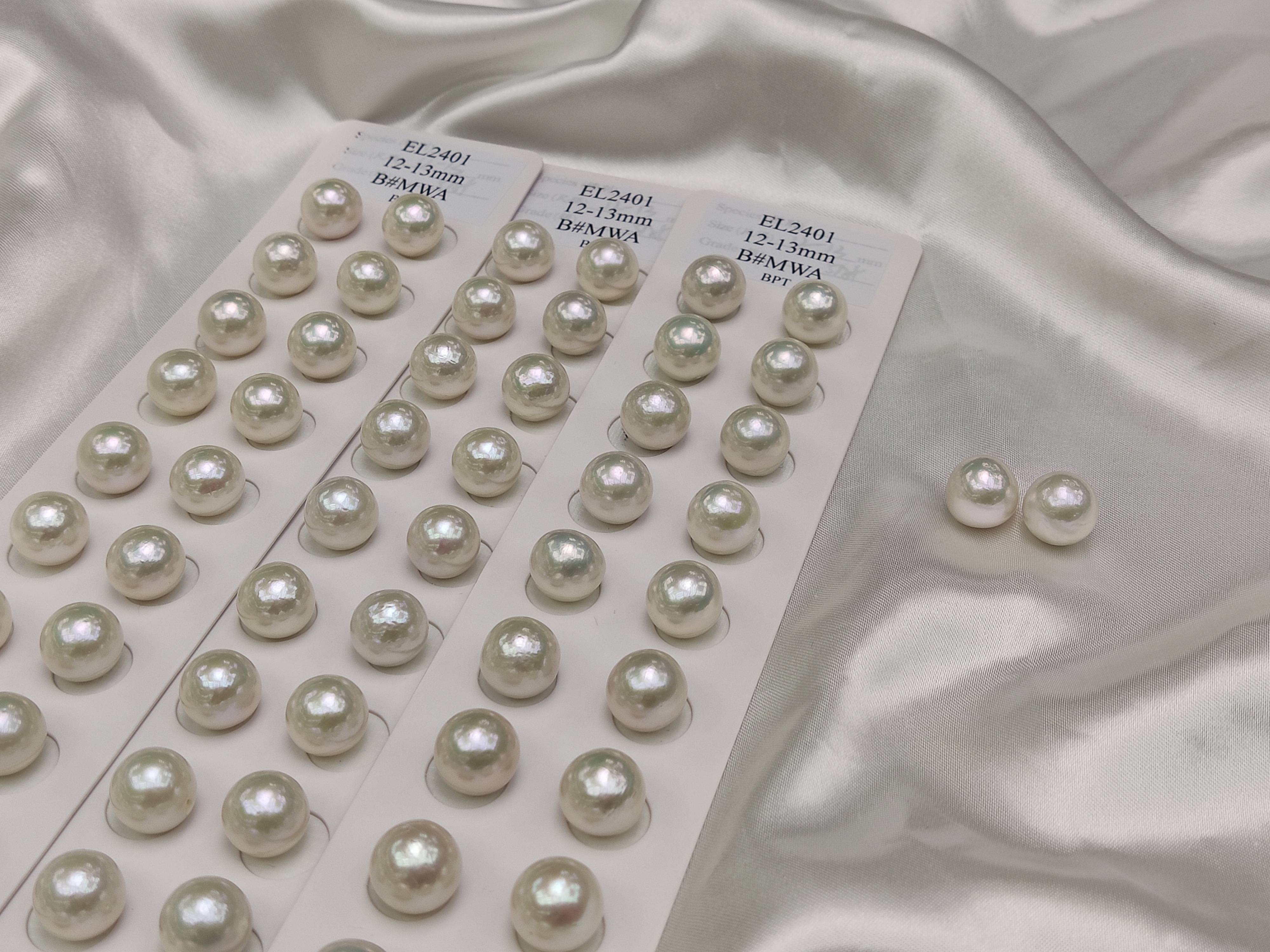 Pearls Ear ring 12~13mm