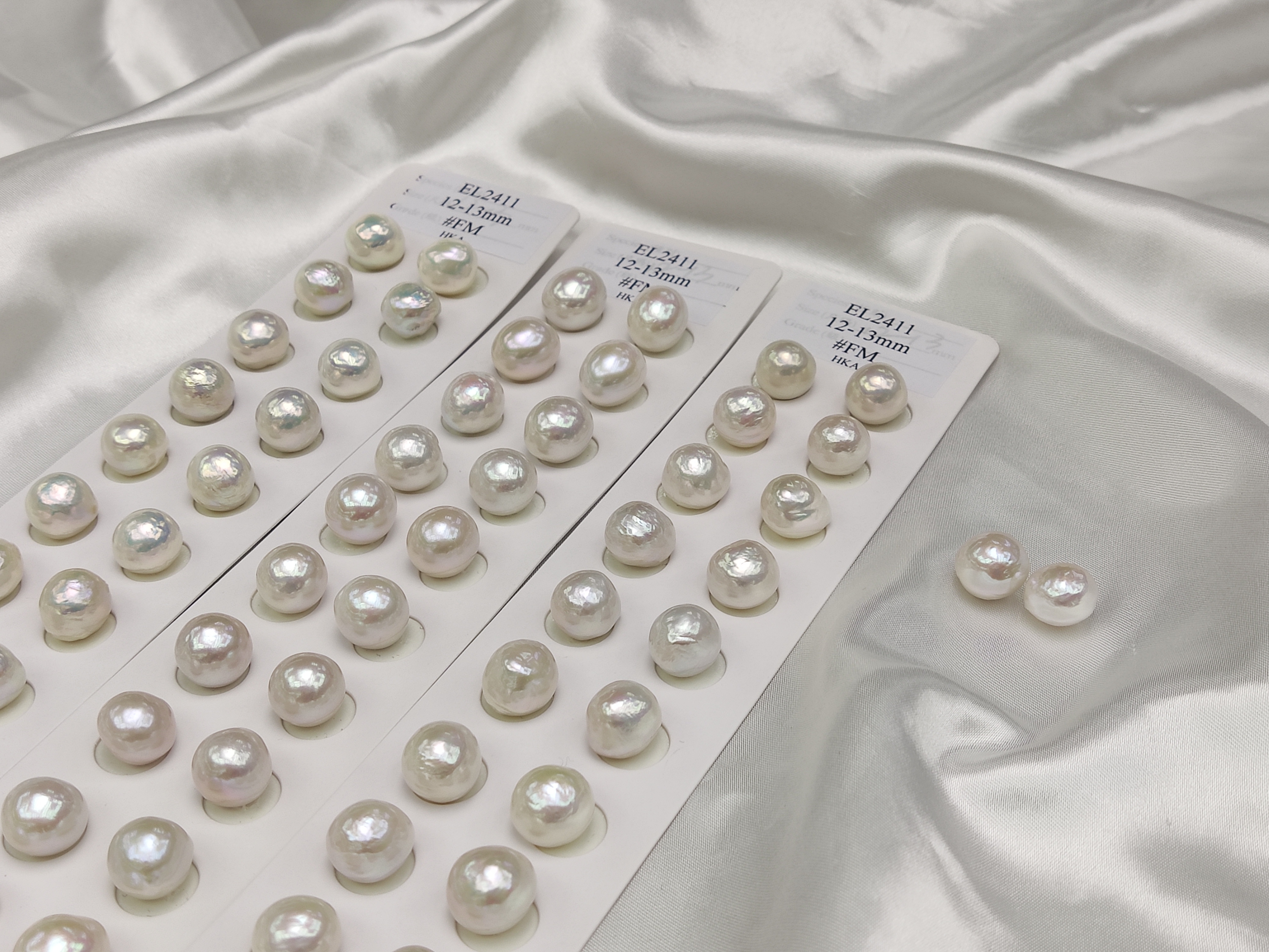 Pearls Ear ring 12~13mm