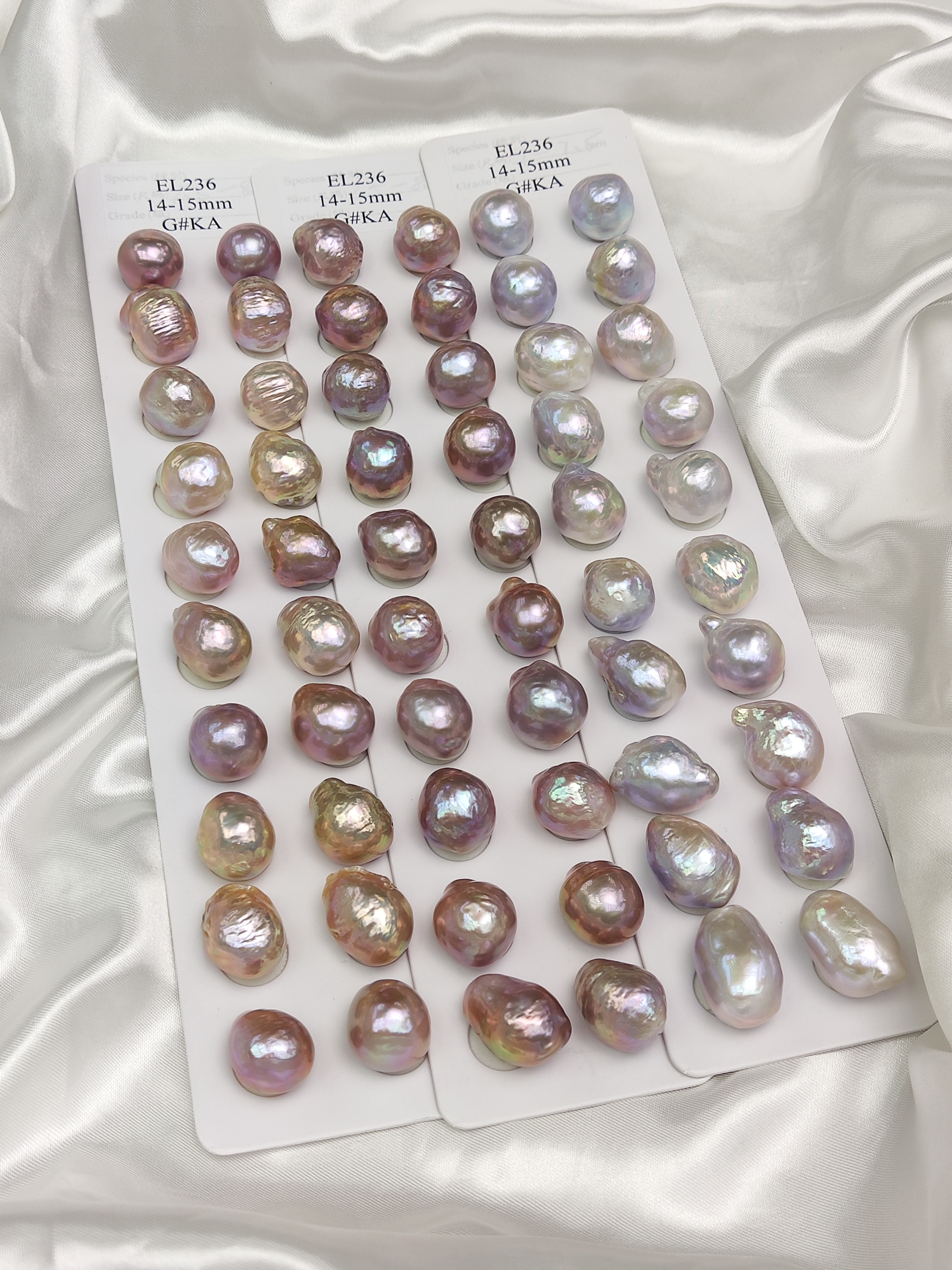 Pearls Ear ring 14~15mm