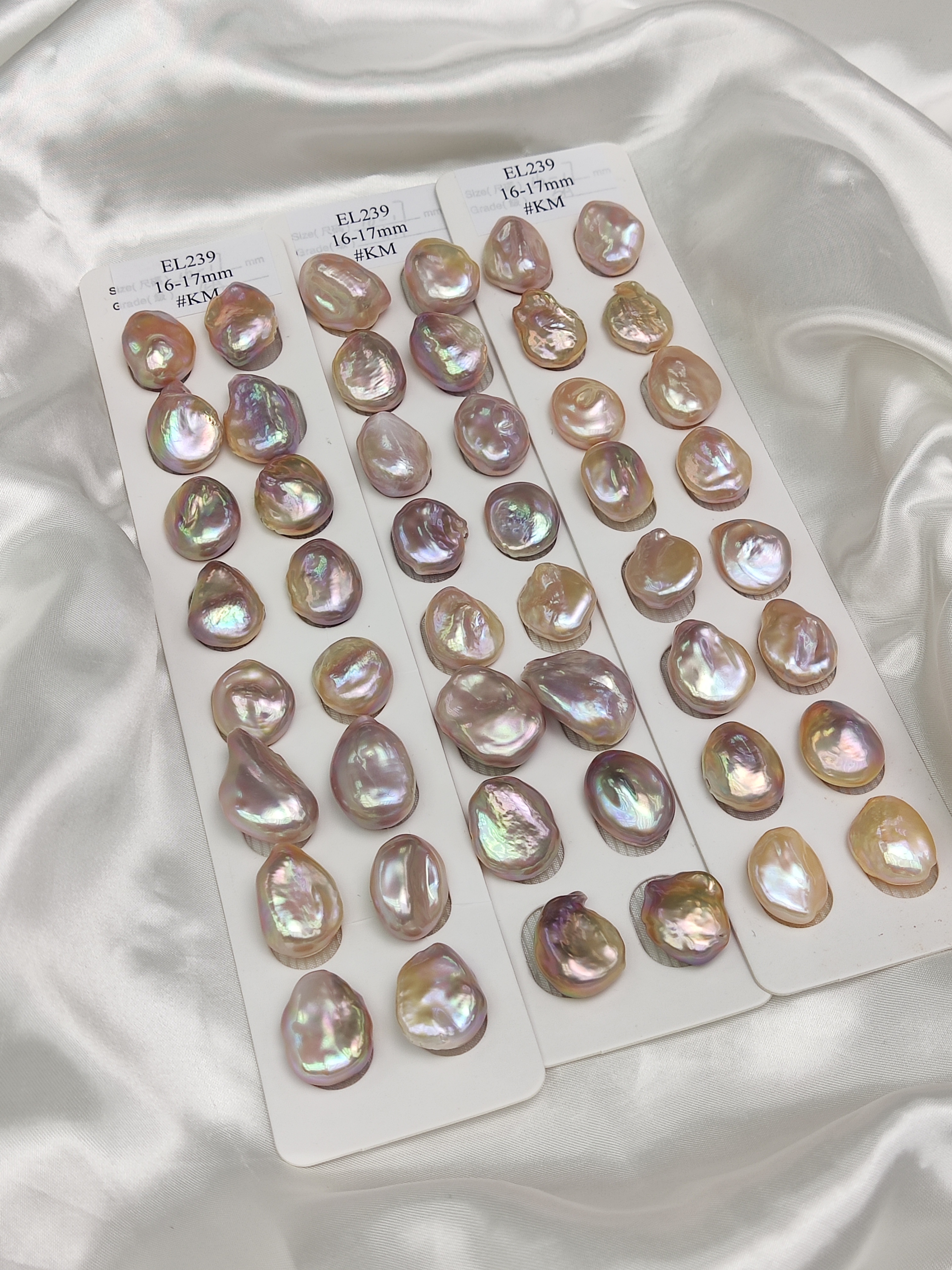 Pearls Ear ring 16~17mm