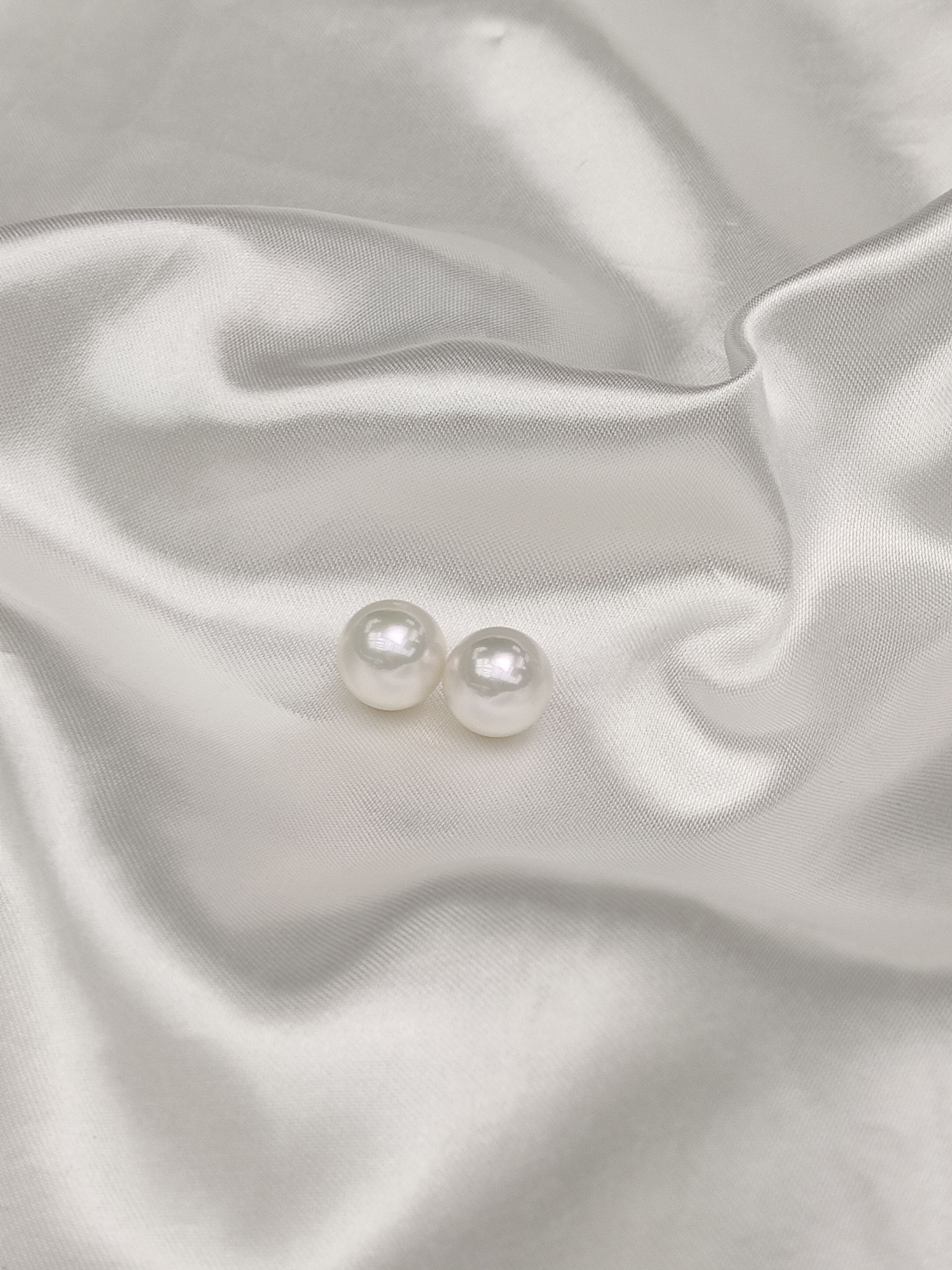 Pearls Ear ring 10~11mm